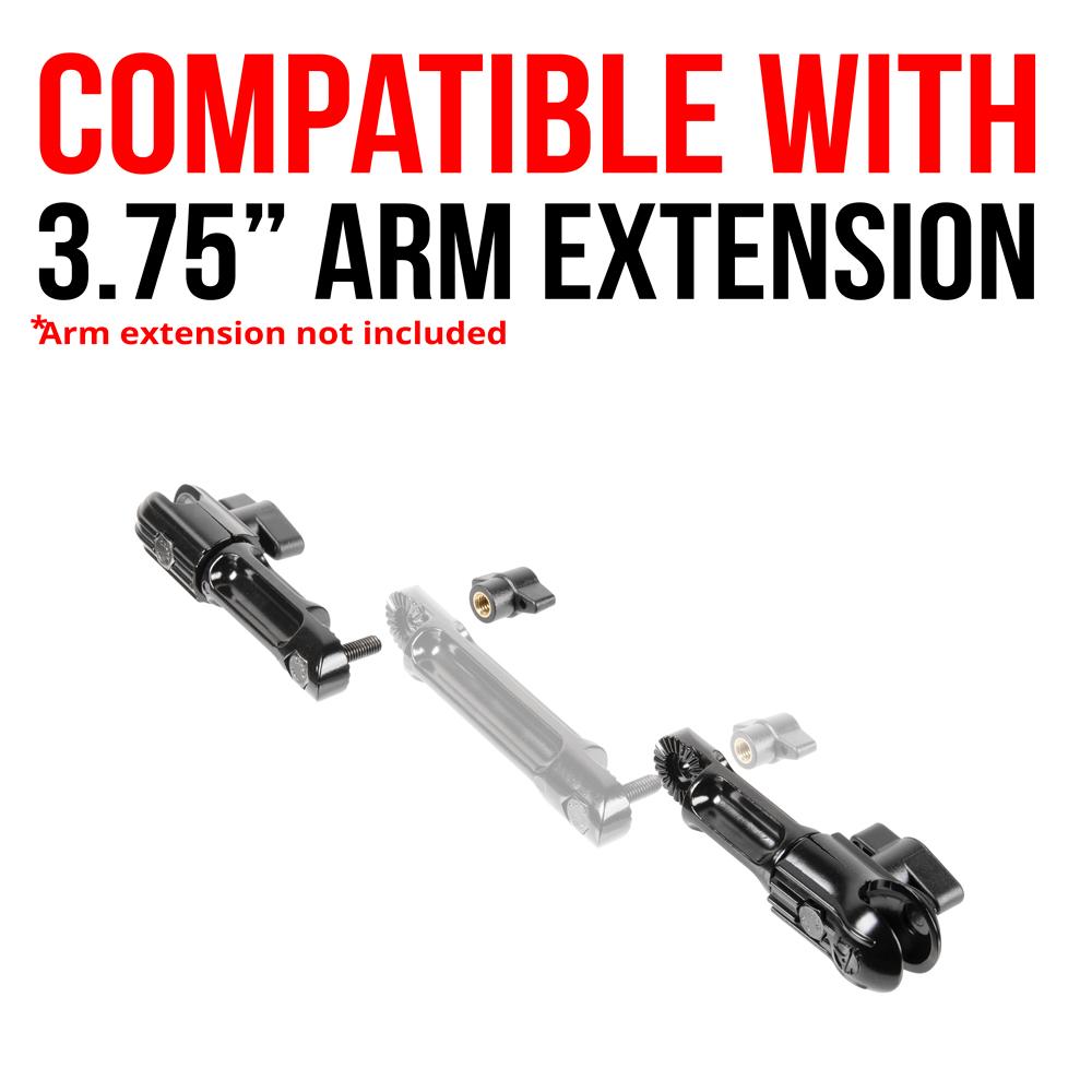 Tackform 7.25" modular arm for universal fit