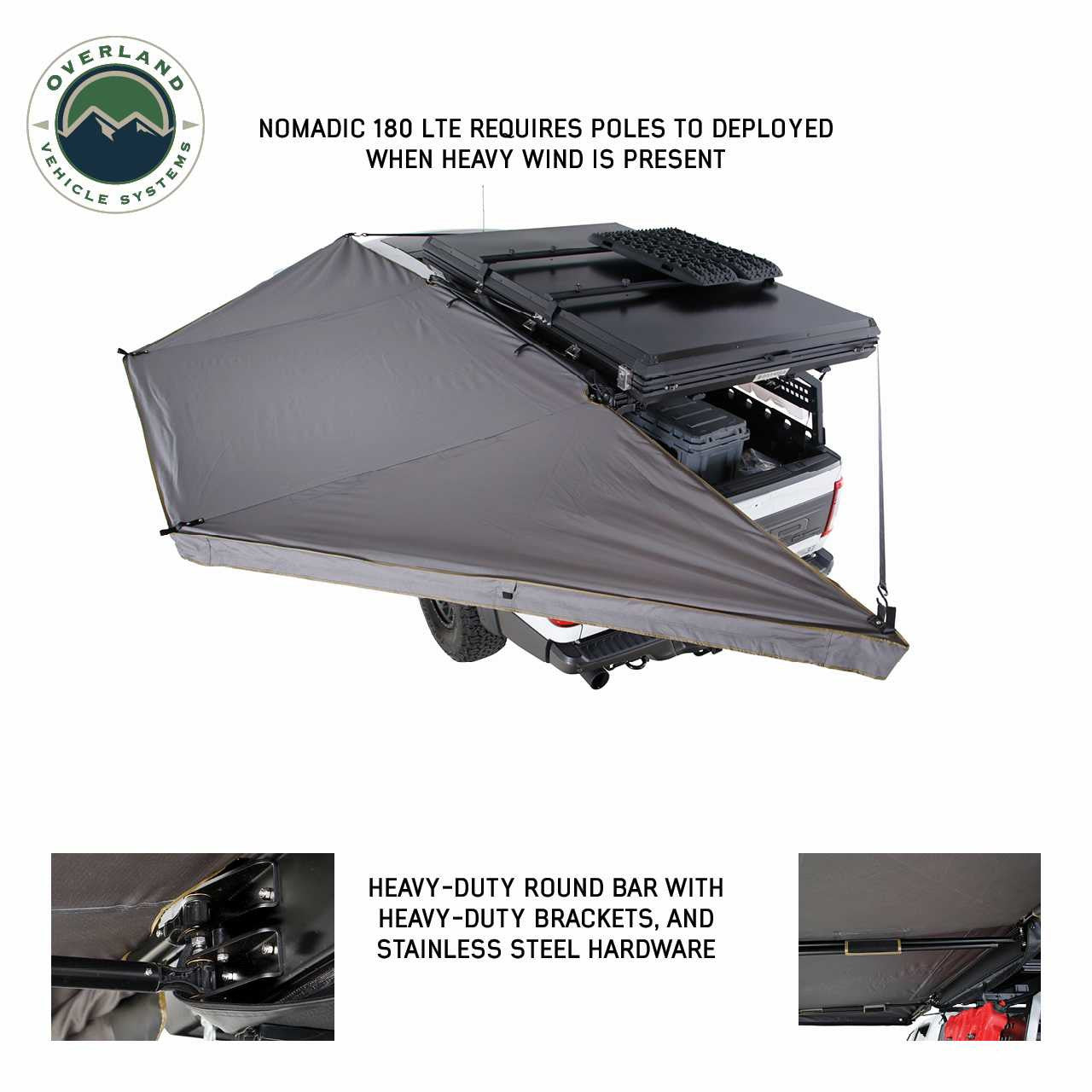 Nomadic 180 LTE 180 Degree Awning
