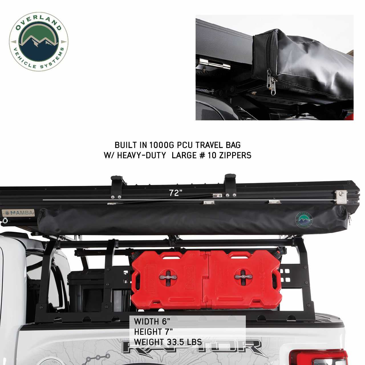 Nomadic 180 LTE 180 Degree Awning