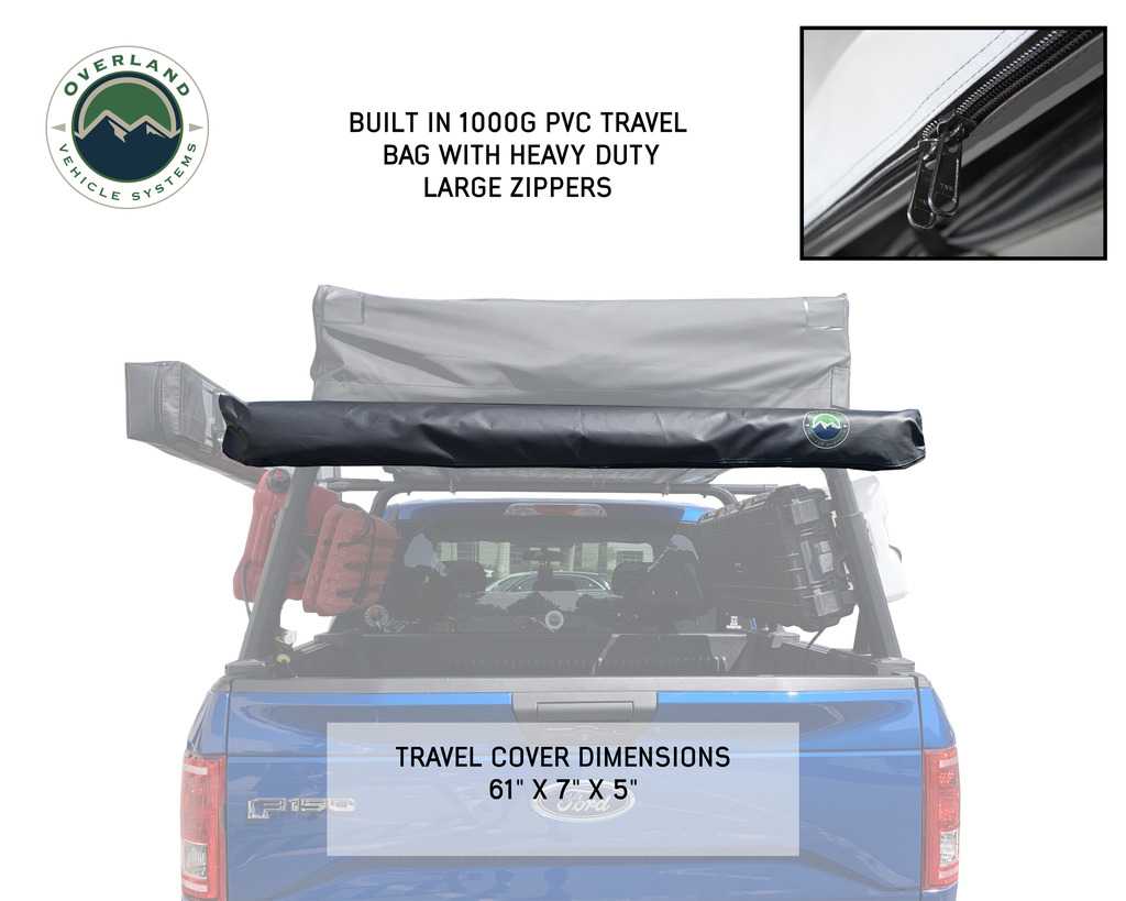 Overland Vehicle Systems replacement travel cover for HD Nomadic 4.5 ft awning - view 2
