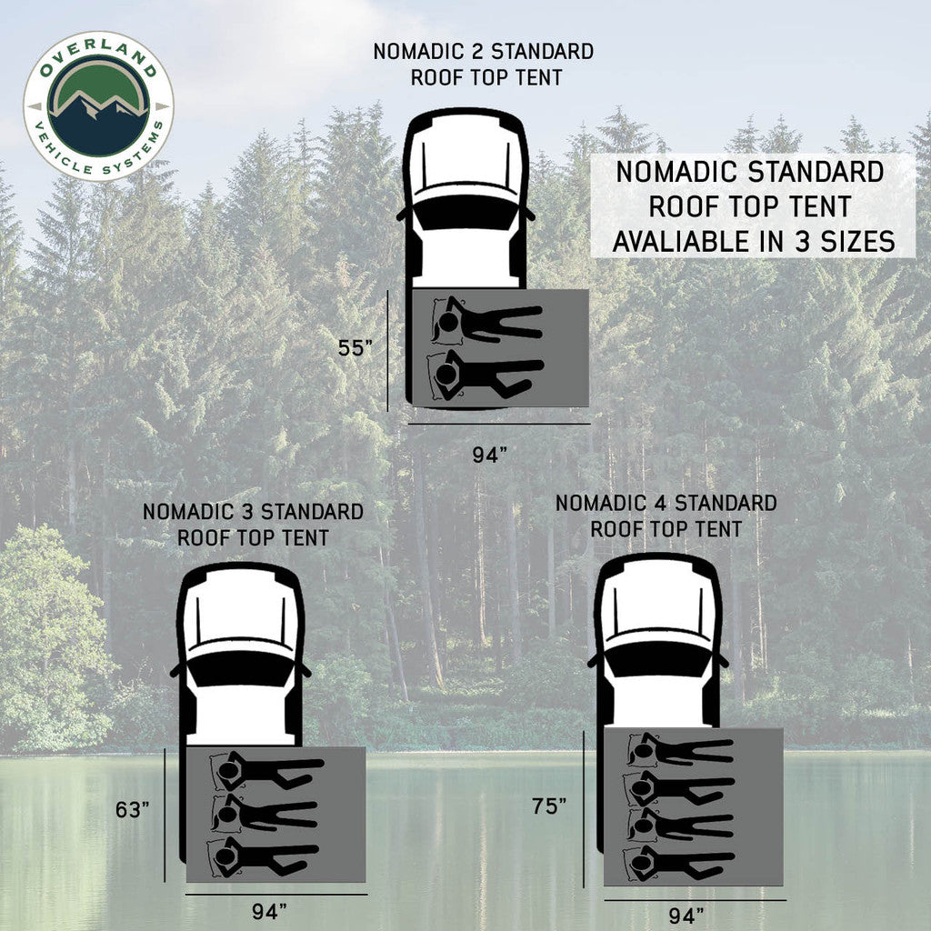 OVS Nomadic Standard Roof Top Tent