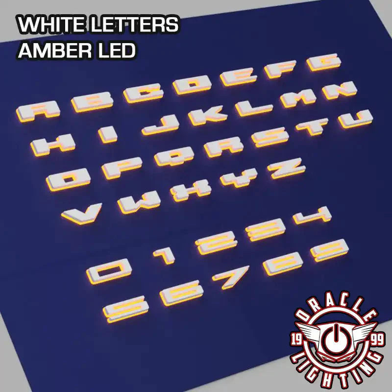 ORACLE_LED_Letters_Amber1 - NVMOS