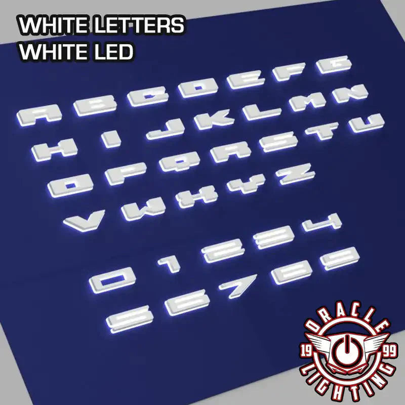 ORACLE_LED_Letters_White_White - NVMOS