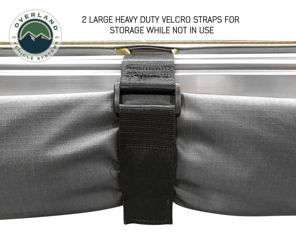 OVS Nomadic Awning 270 Dark Gray Cover With Black Cover Universal