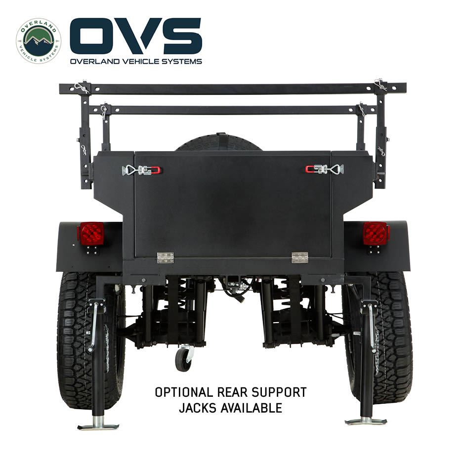Overland Vehicle Systems military style off road trailer with articulating suspension - view 5