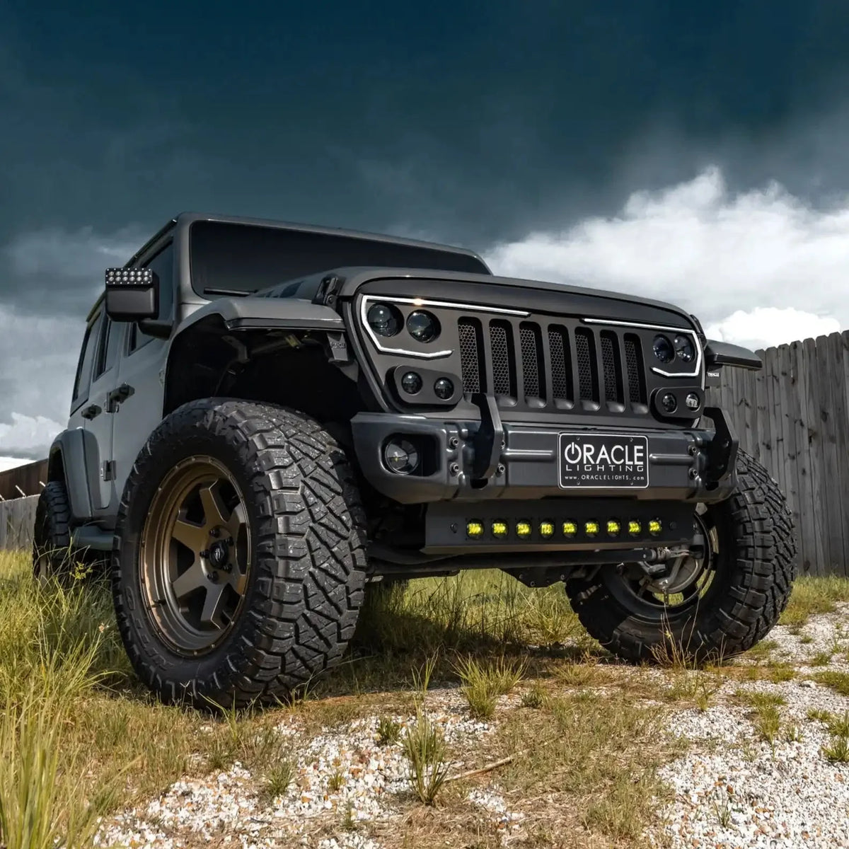 ORACLE Lighting Skid Plate with Integrated LED Emitters for Jeep Wrangler JL and Gladiator JT – view 8