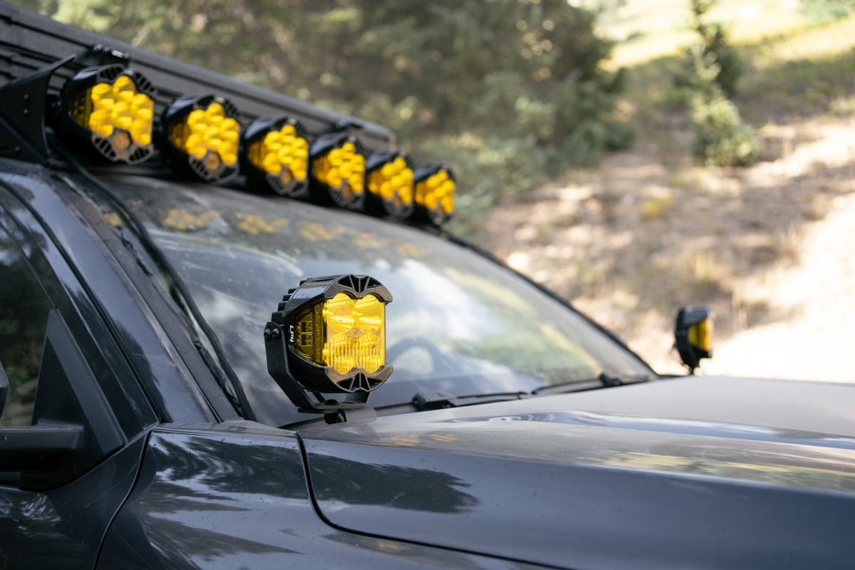Rago Fabrication ditch light brackets for Toyota 4Runner