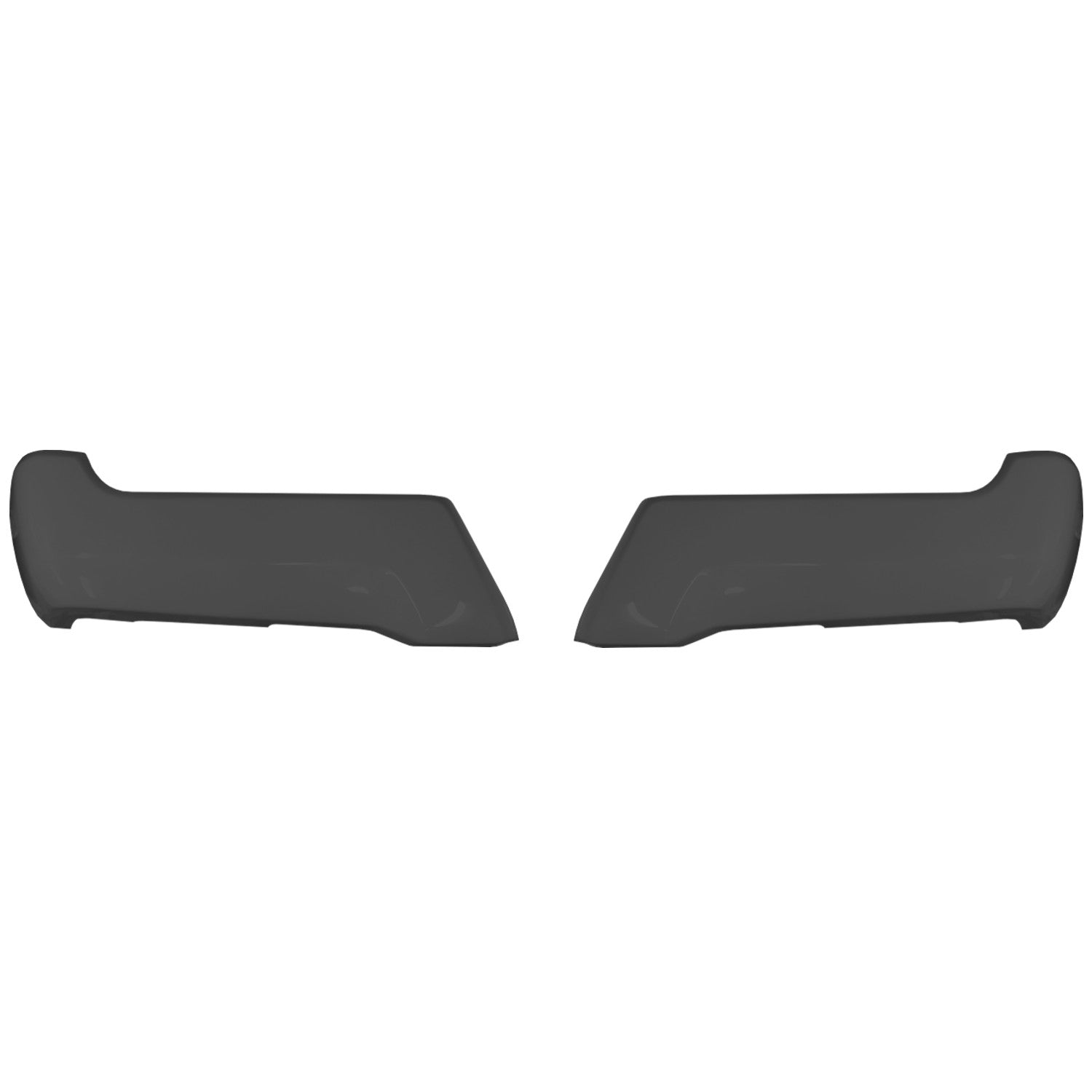 DIY-friendly paintable ABS rear bumper cover for 2017-2022 Ford F250/F350, no sensor holes.