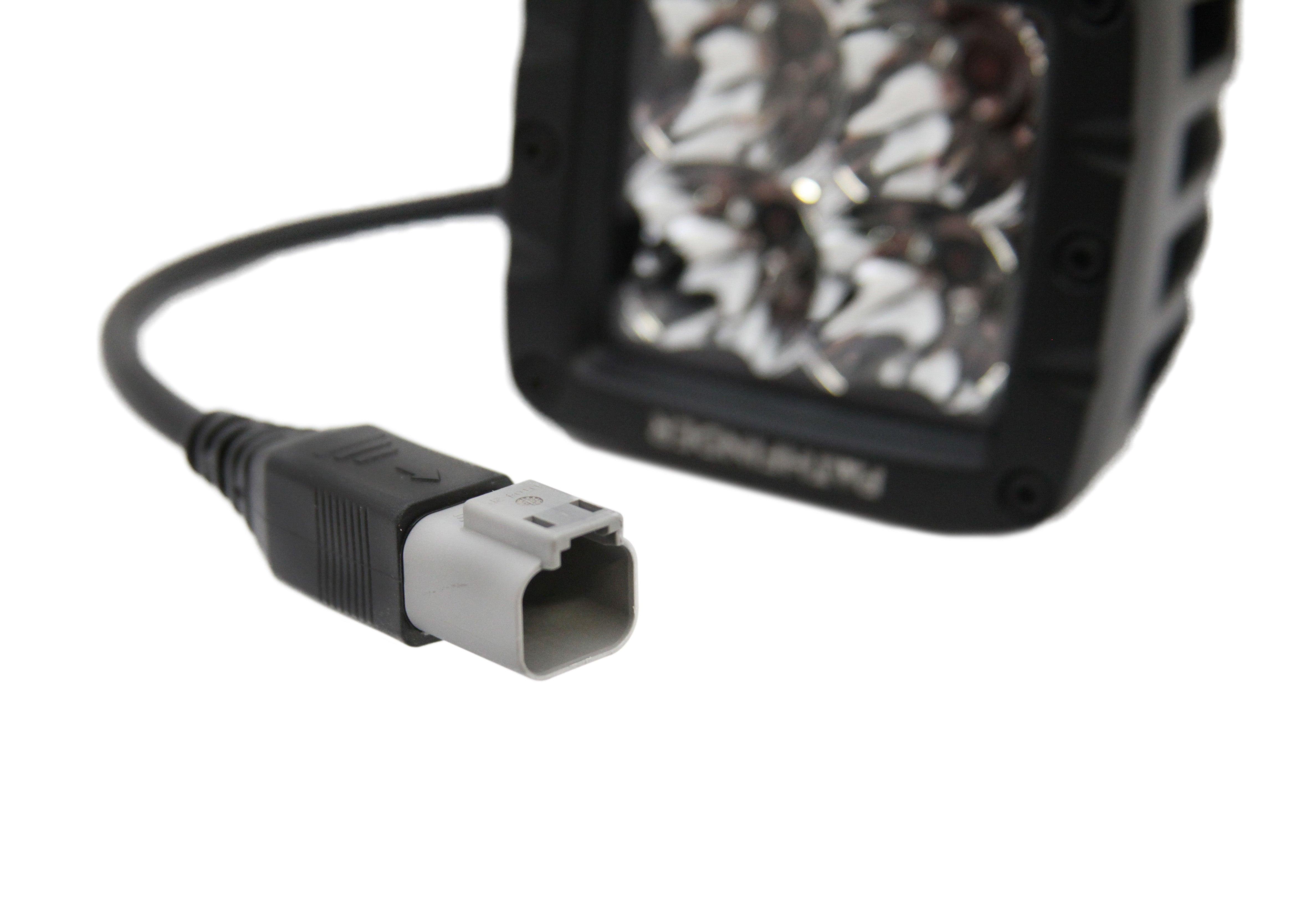 Backwoods Pathfinder - 2" Surface Mount Amber Spot