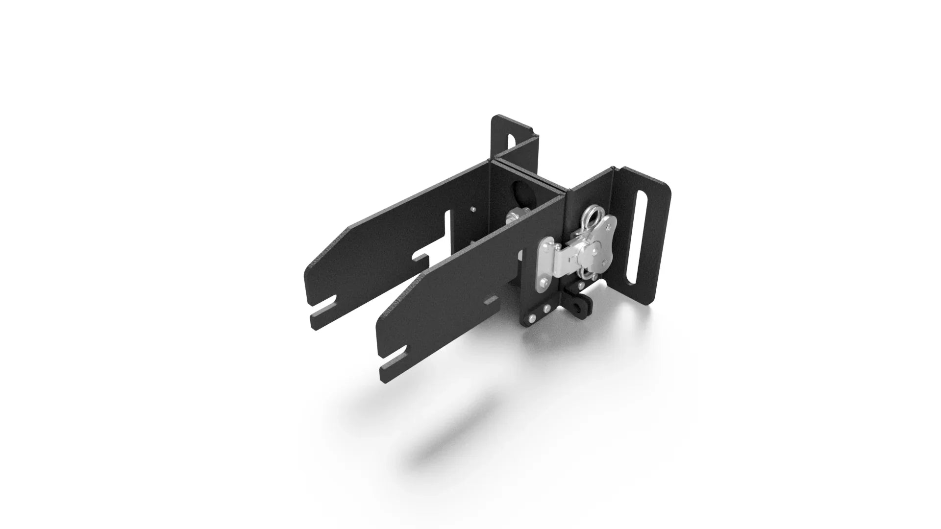 Quick release mounting bracket for small awnings, overlanding and expedition vehicles