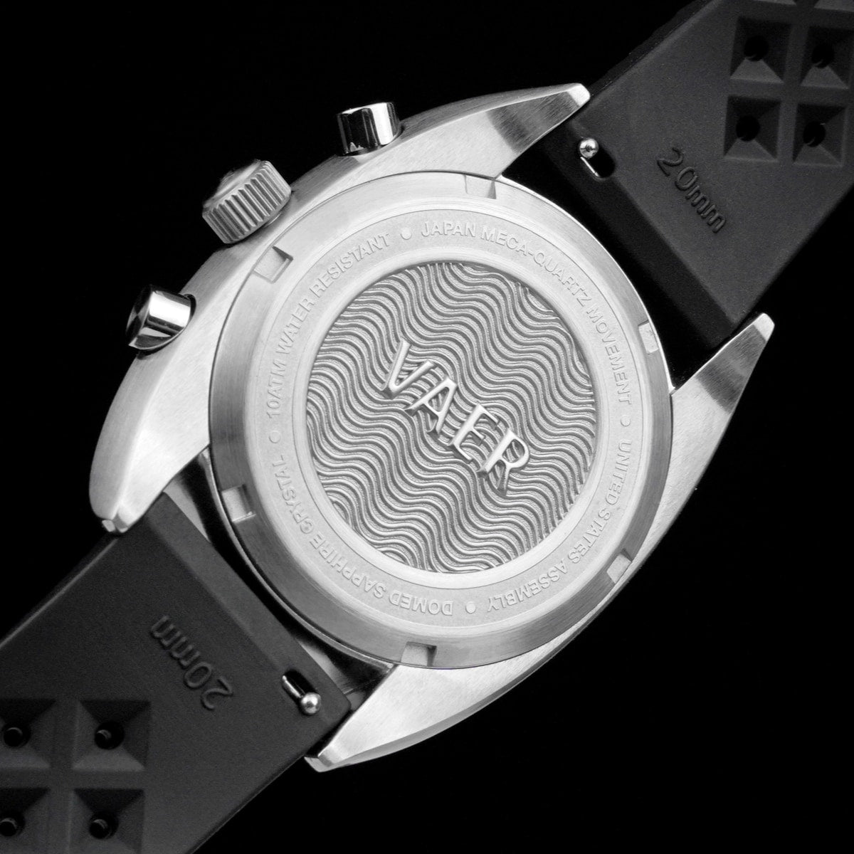 VAER R1 USA Racing Chronograph Watch - Cream 38mm