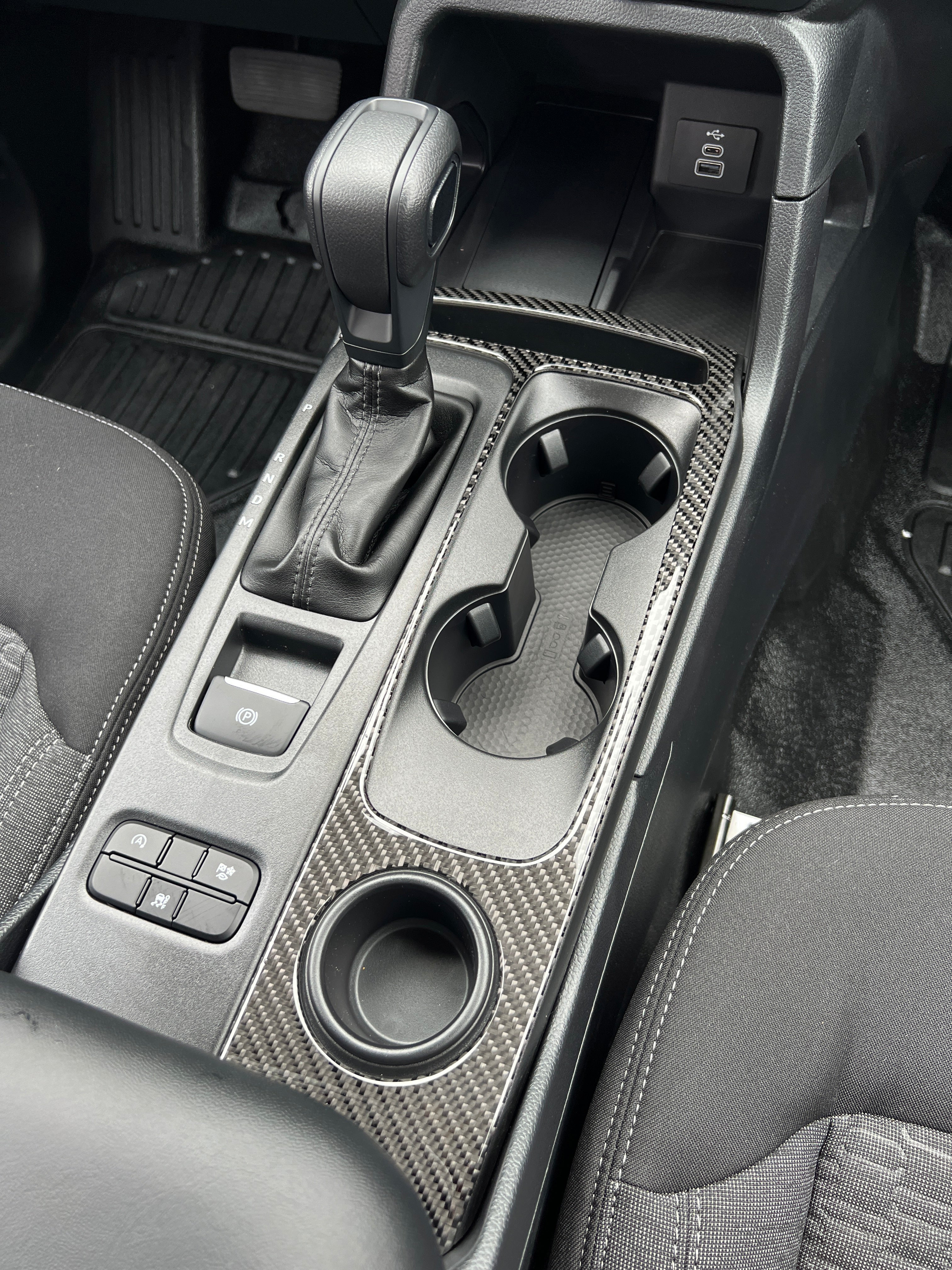 Center Console Accent Trim Fits 2024-2026 Ford Ranger