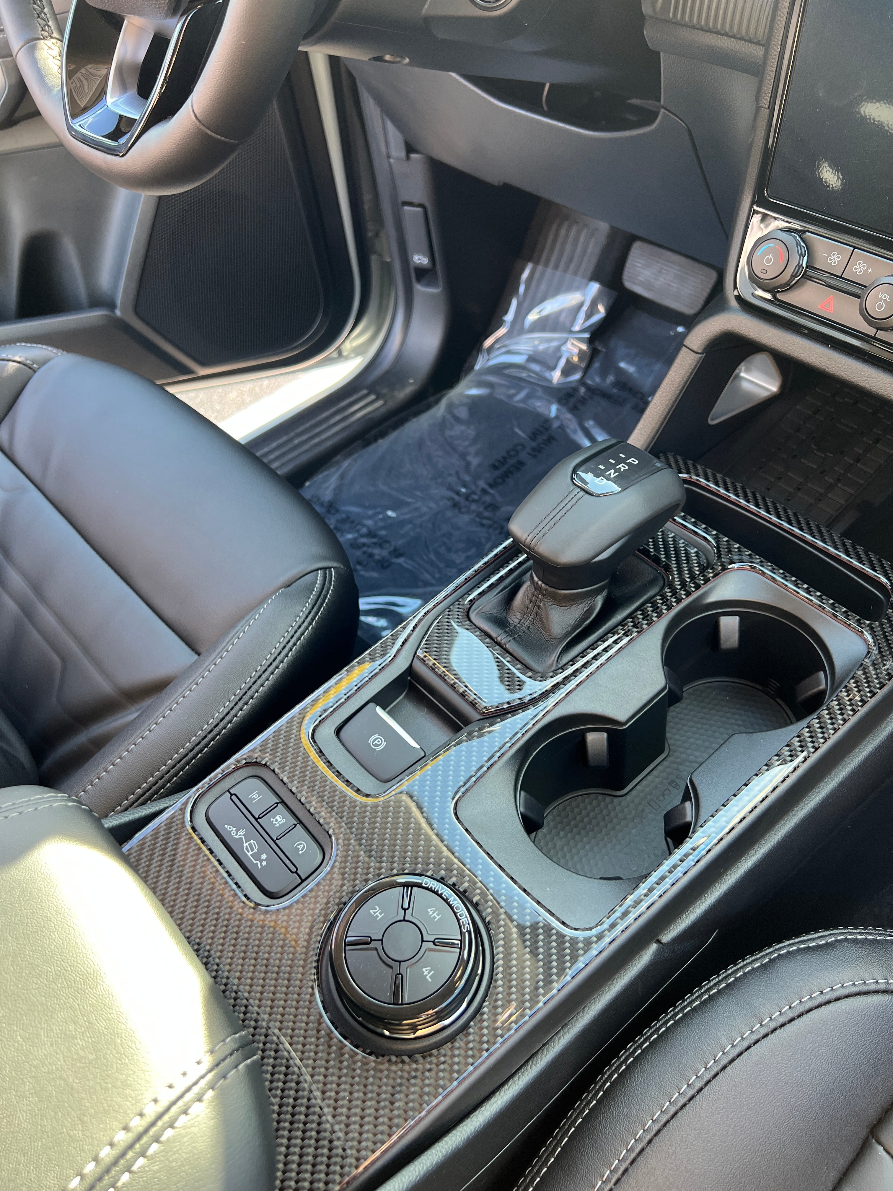 Center Console Accent Trim Fits 2024-2026 Ford Ranger