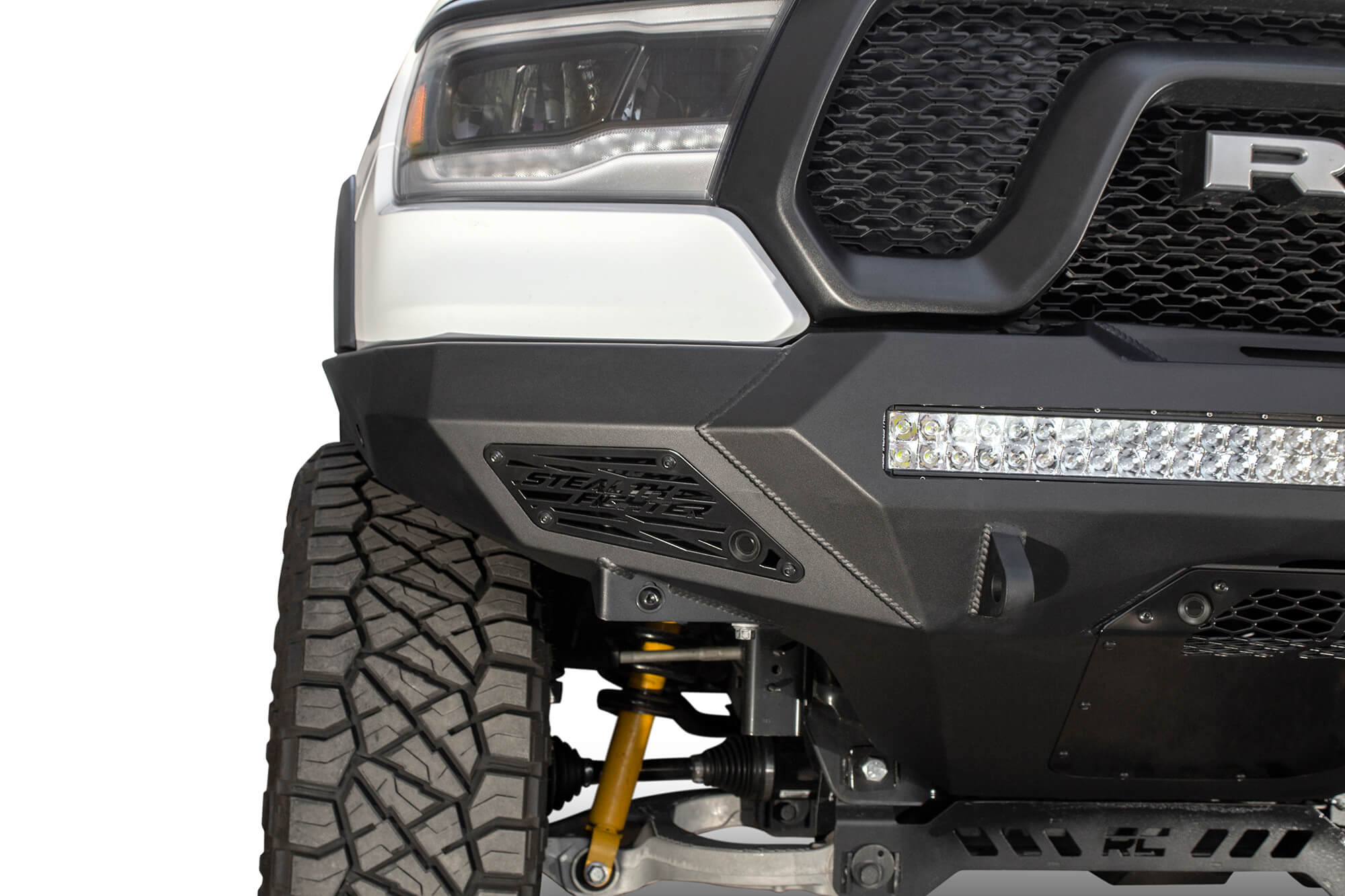 RAM-Rebel-aftermarket-winch-front-bumper-with-sensors - NVMOS