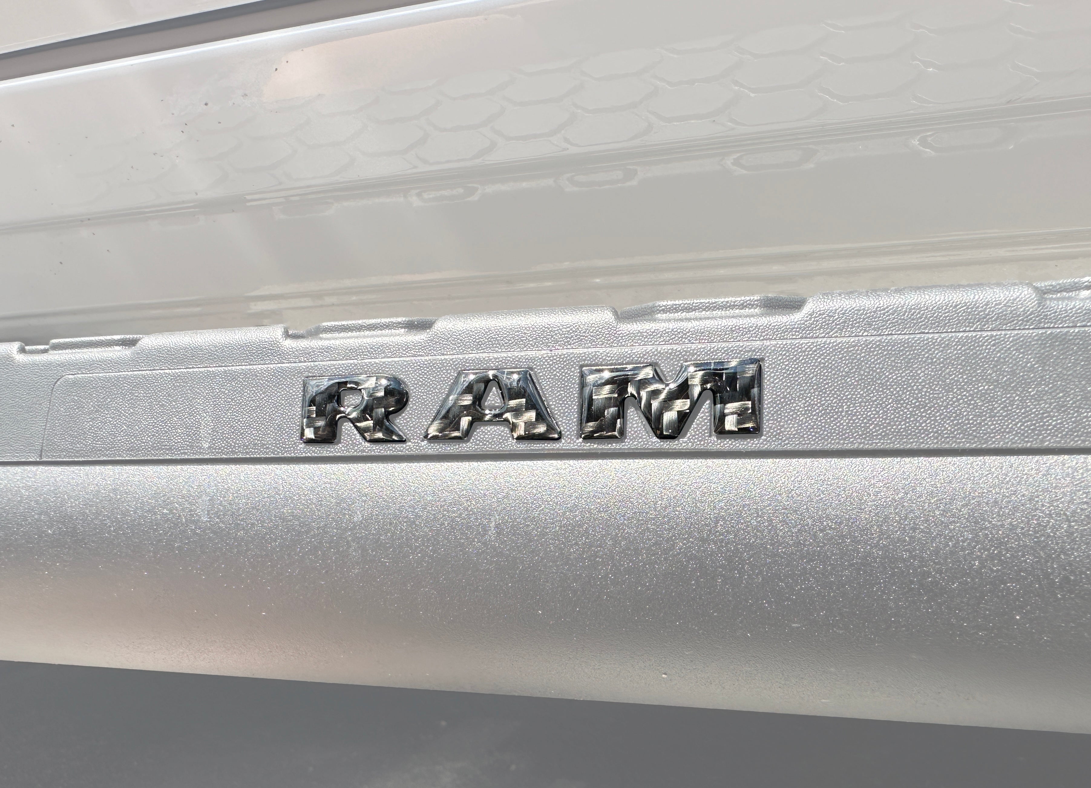 Base Model Running Board Letter Inserts Fits 2025-2026 Ram 1500/2500/3500