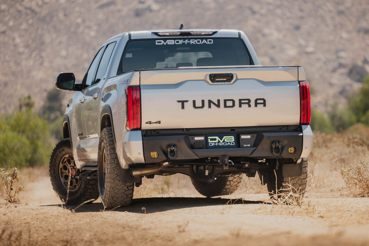 DV8 Offroad Spec Series rear bumper for 2022-2026 Toyota Tundra