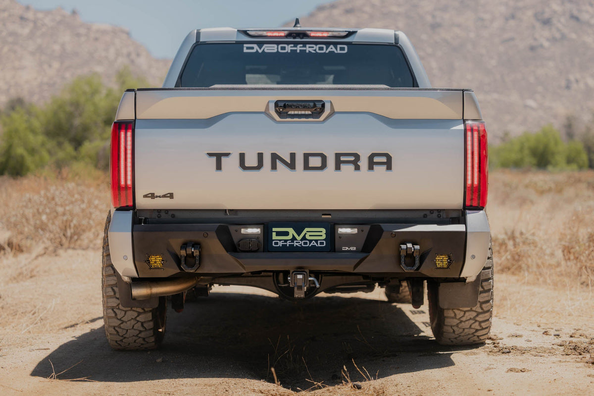 DV8 Offroad Spec Series rear bumper for 2022-2026 Toyota Tundra