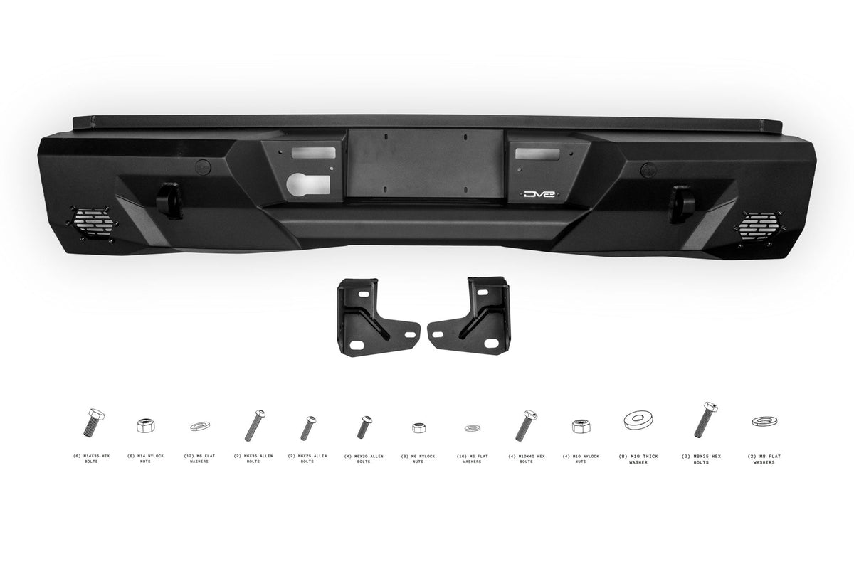 DV8 Offroad Spec Series rear bumper for 2022-2026 Toyota Tundra