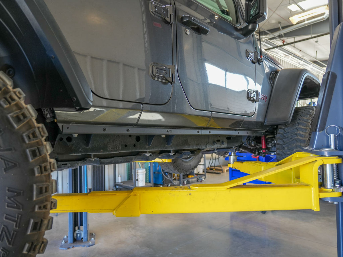 RCI pinch seam covers for 2018+ Jeep Wrangler JLU