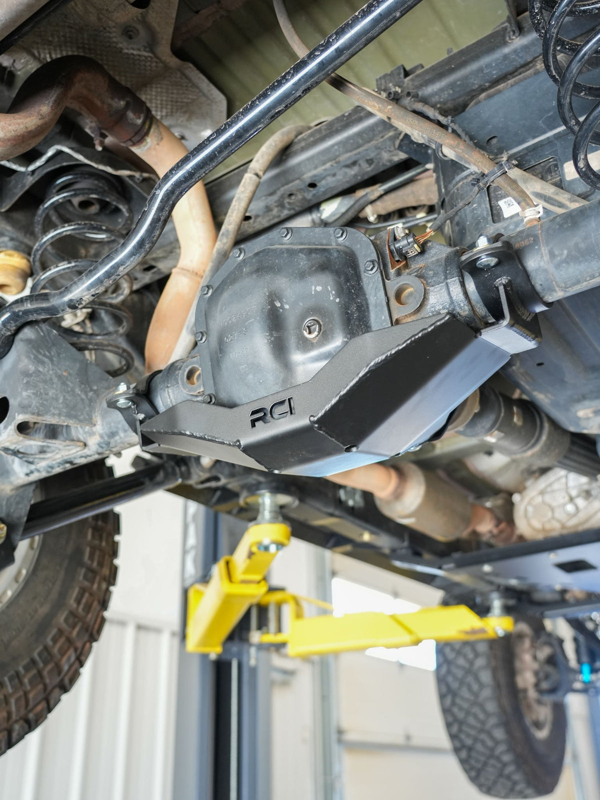 RCI rear differential skid plate for 2018+ Jeep Wrangler JLU