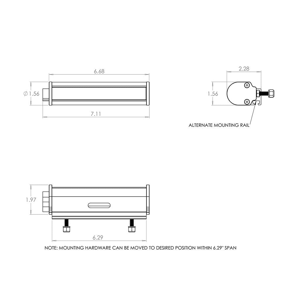 Baja Designs RTL-M Mini LED Rear Light Bar