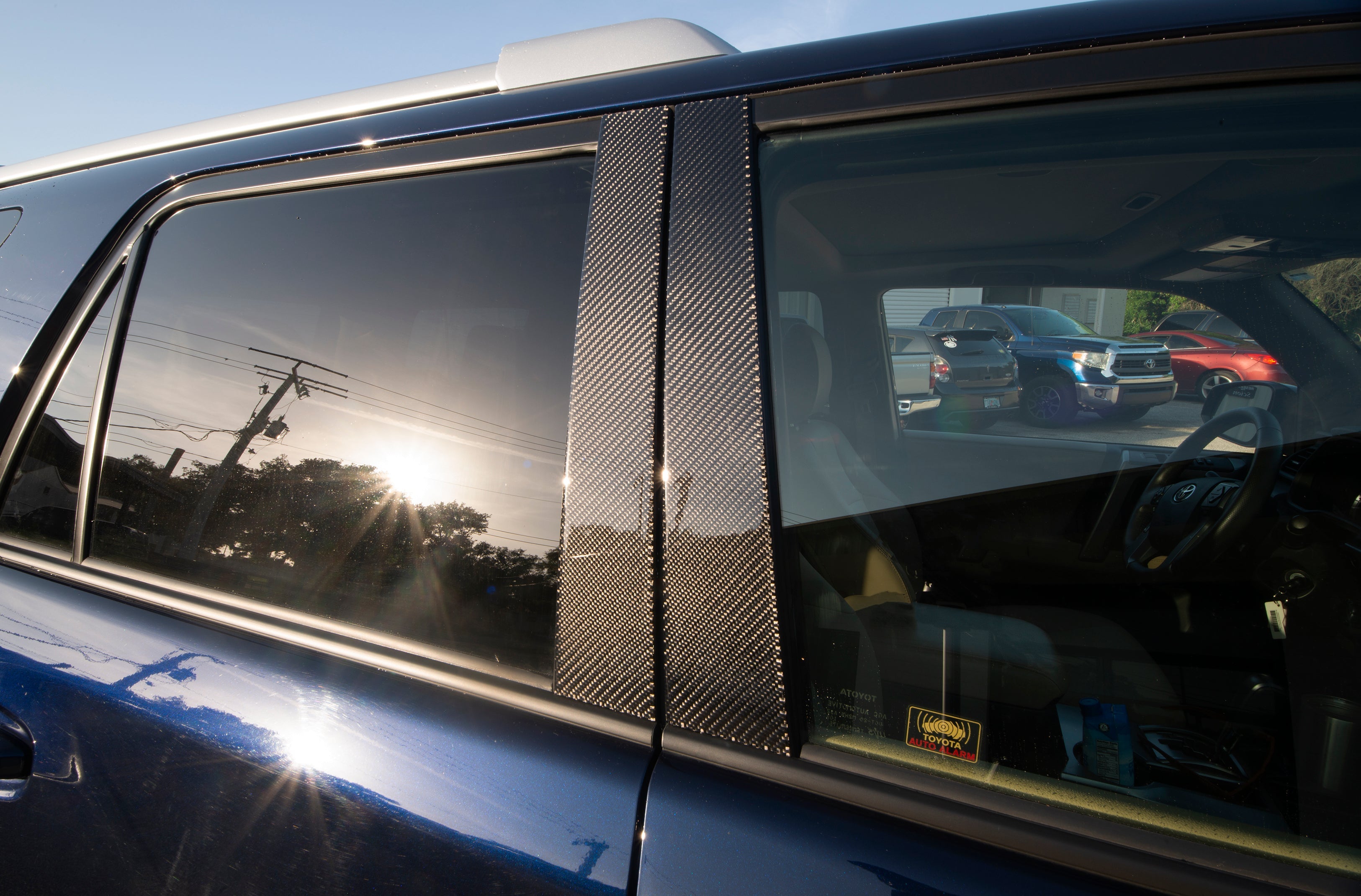 Door Pillars Accent Trim Fits 2007-2024 Toyota 4Runner