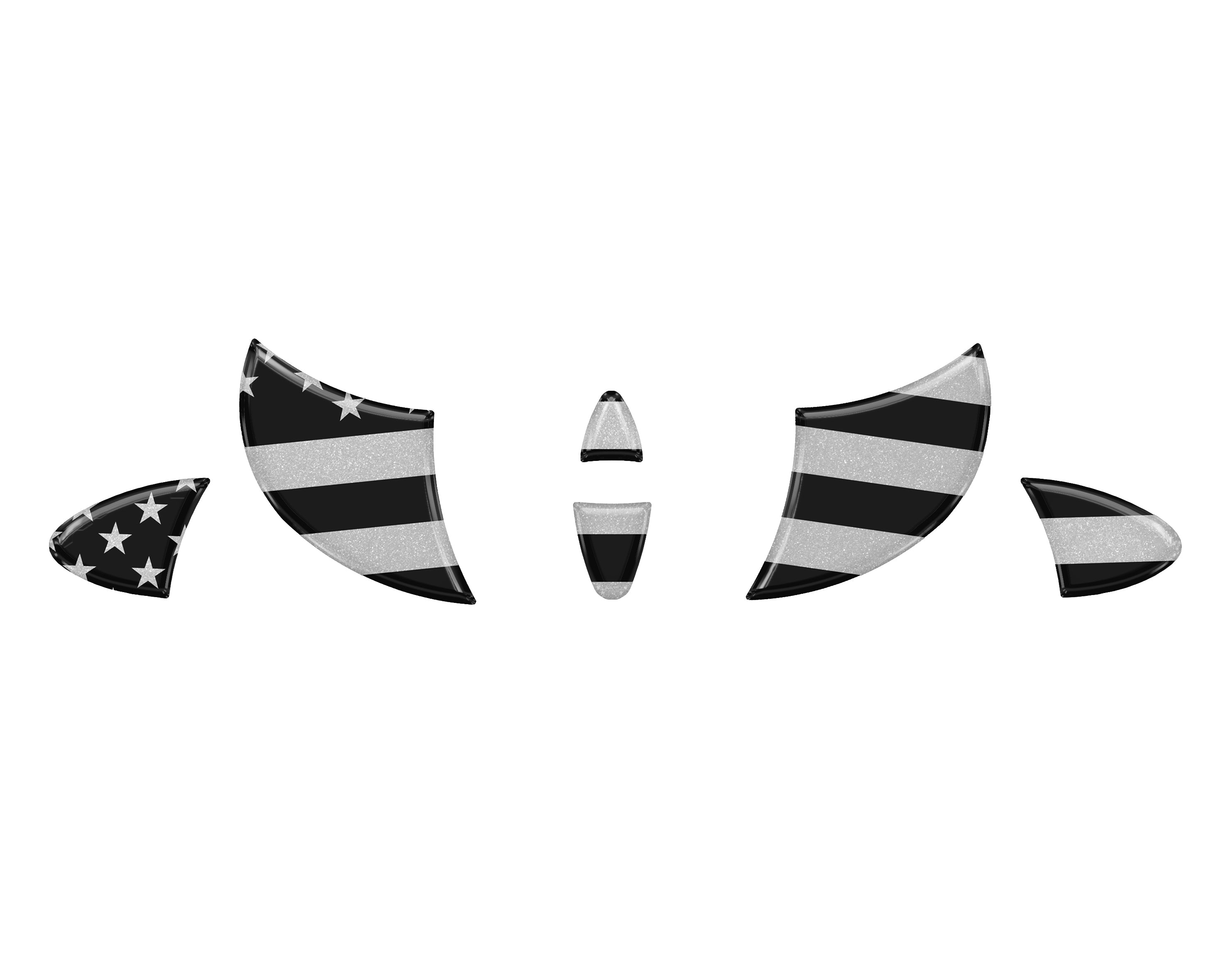 Exterior Emblem Inserts Fits 2014-2024 Toyota 4Runner