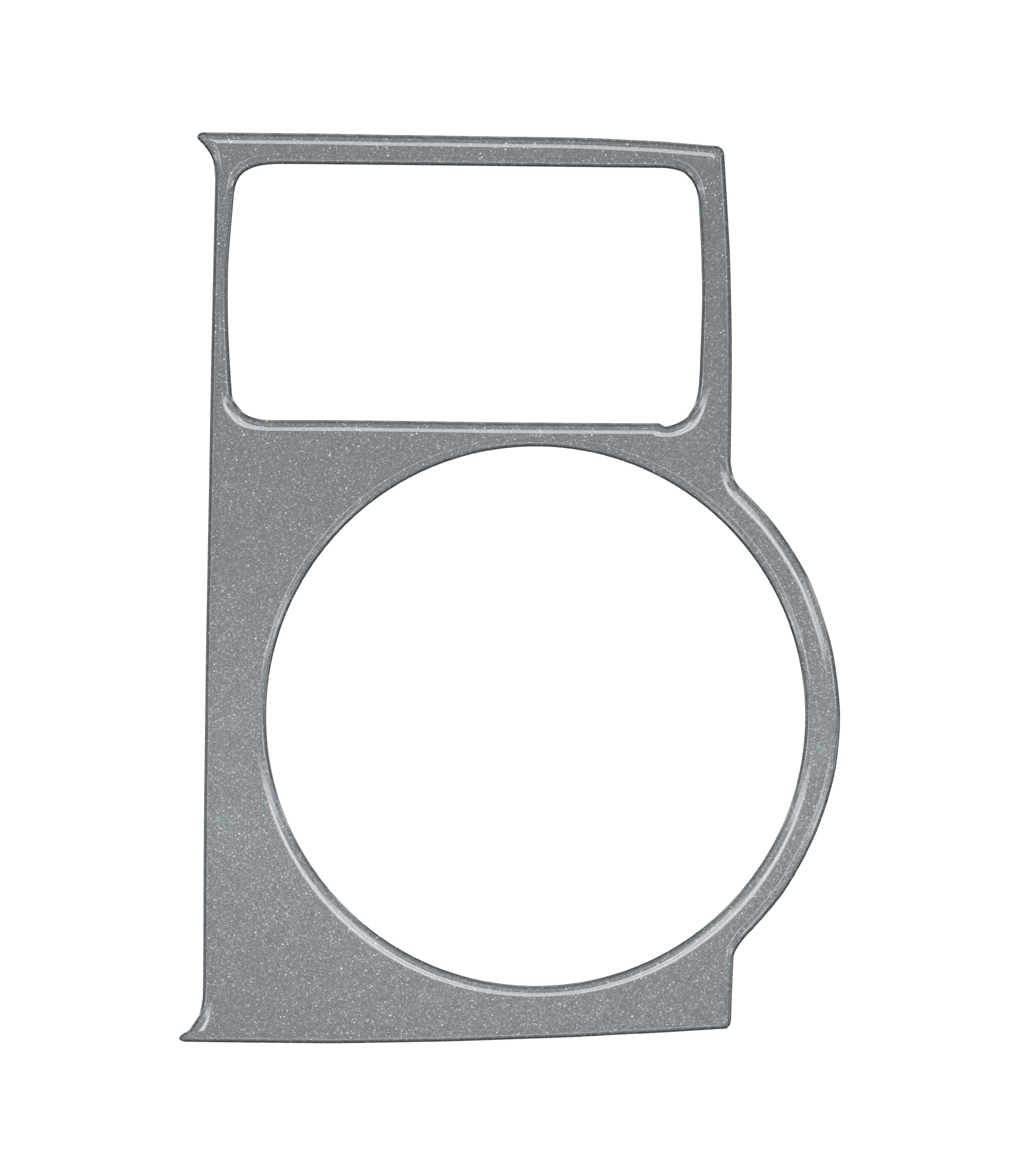 Center Cup Holder with Shifter Boot Accent Trim Fits 2014-2020 Toyota 4Runner w/ Shifter Boot *OE Color - Magnetic Gray Metallic