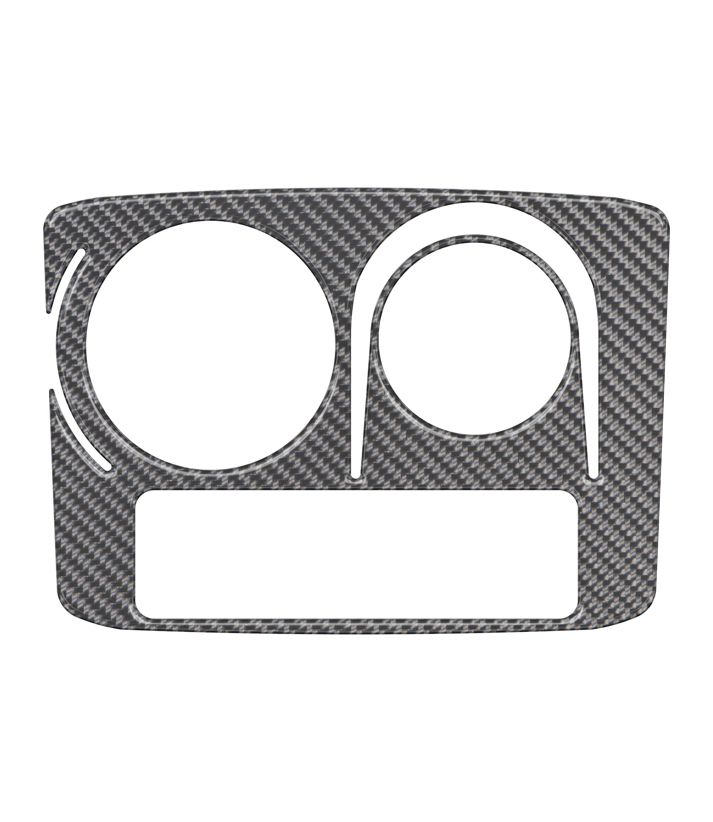 Center Cup Holder w/ Shifter Boot Accent Trim Fits 2014-2024 Toyota 4Runner