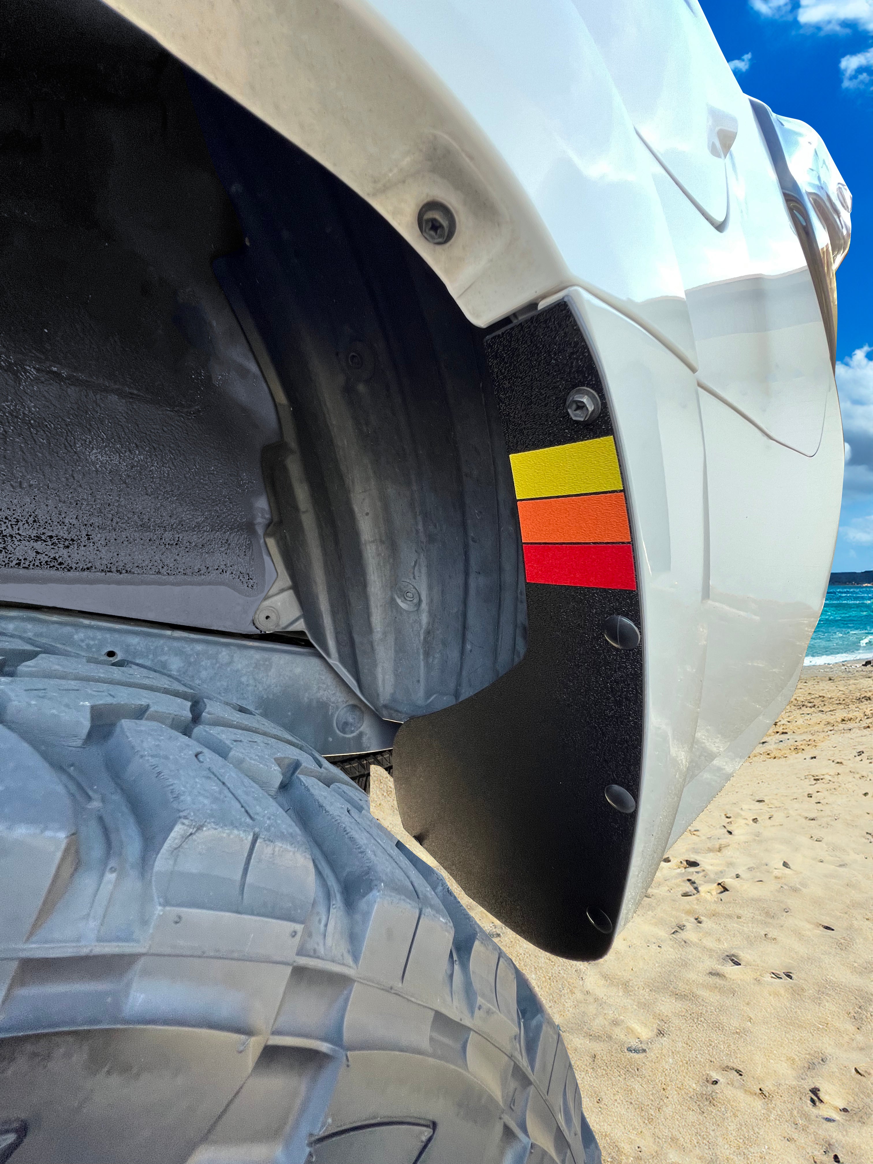 Rear Mud Flap Delete Kit Fits 2010-2024 Toyota 4Runner