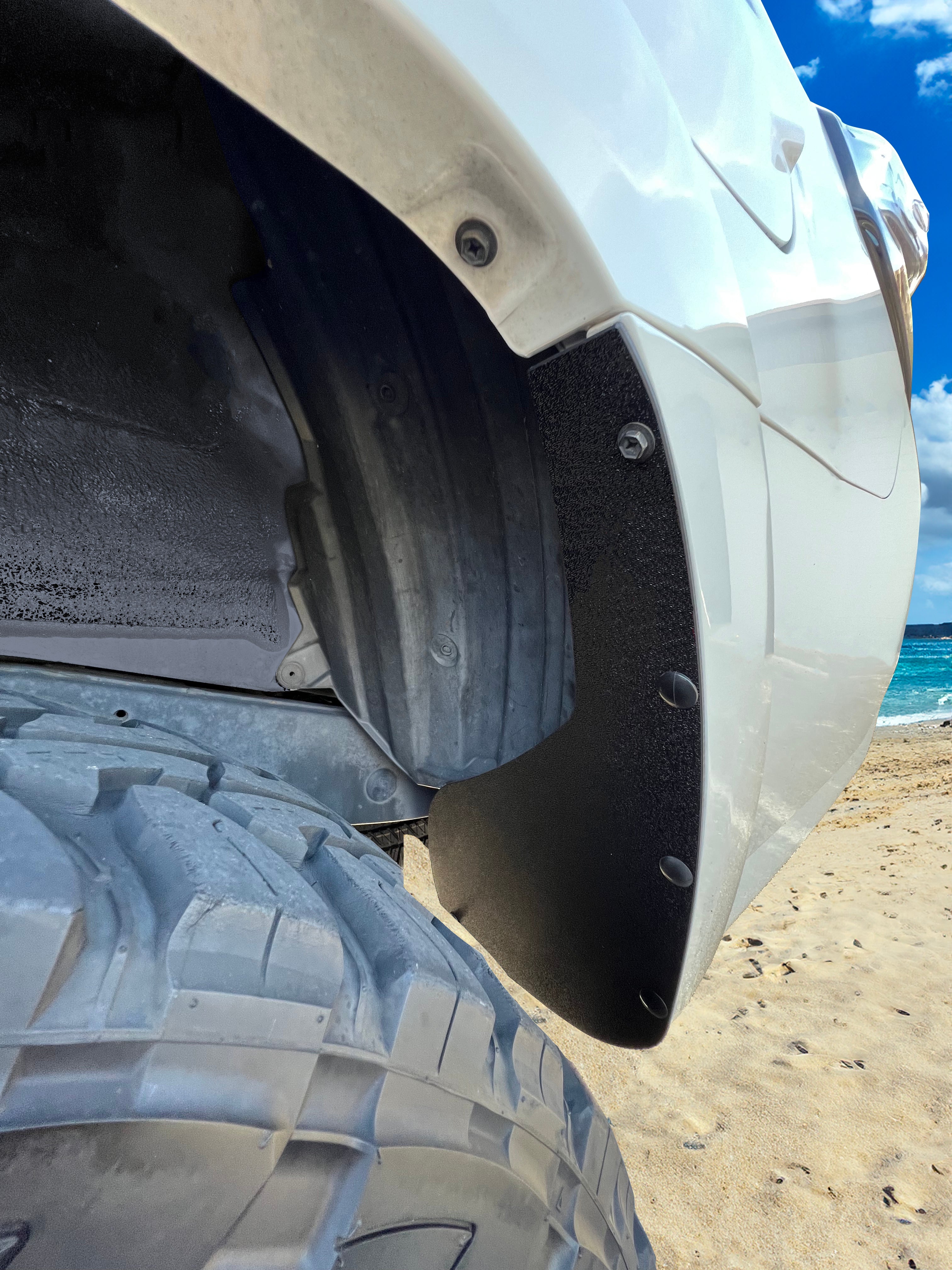 Rear Mud Flap Delete Kit Fits 2010-2024 Toyota 4Runner