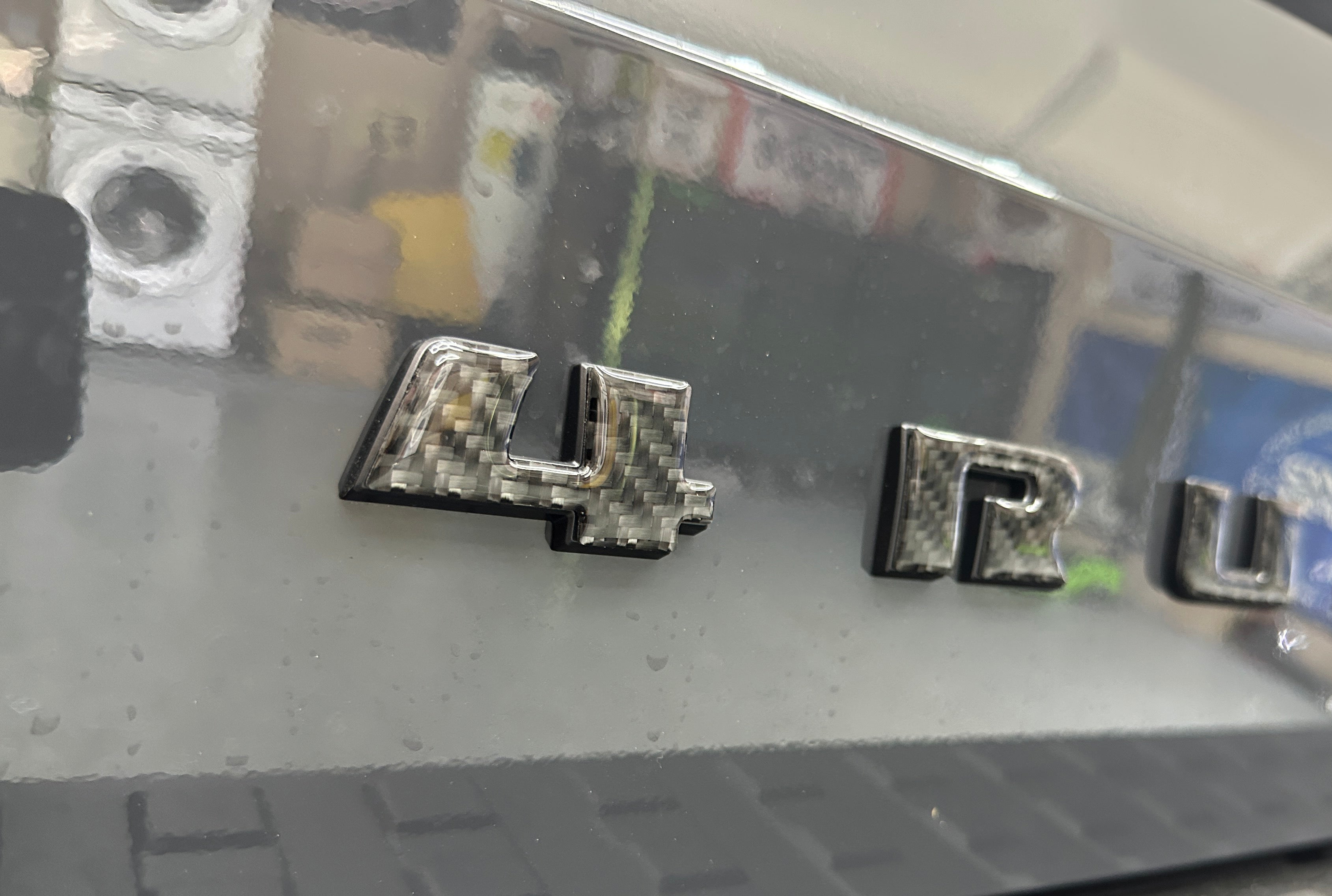 Liftgate Letter Overlays Fits 2025-2026 Toyota 4Runner