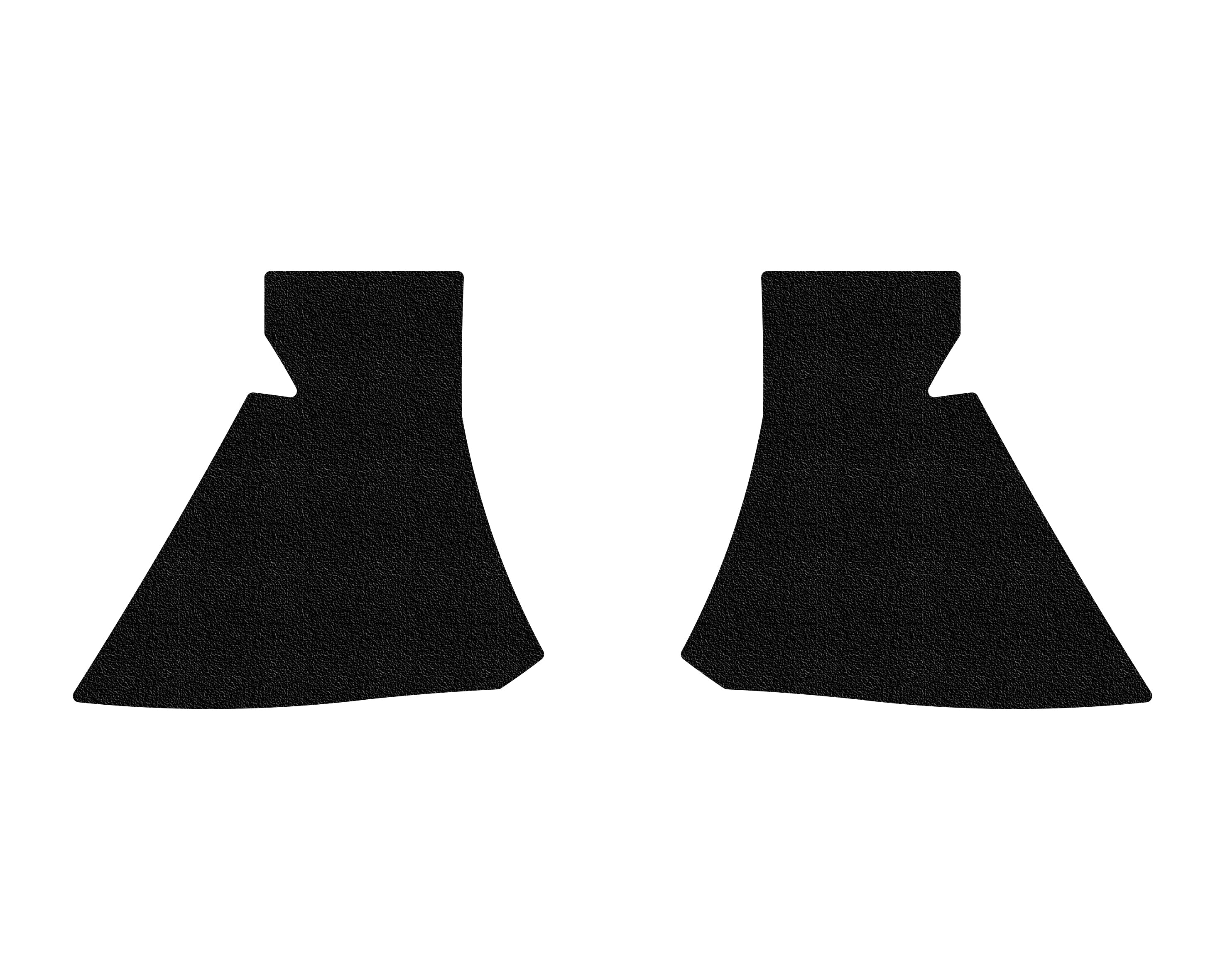 Rear Fender Lower Paint Guard Overlays Fits 2025-2026 Toyota 4Runner