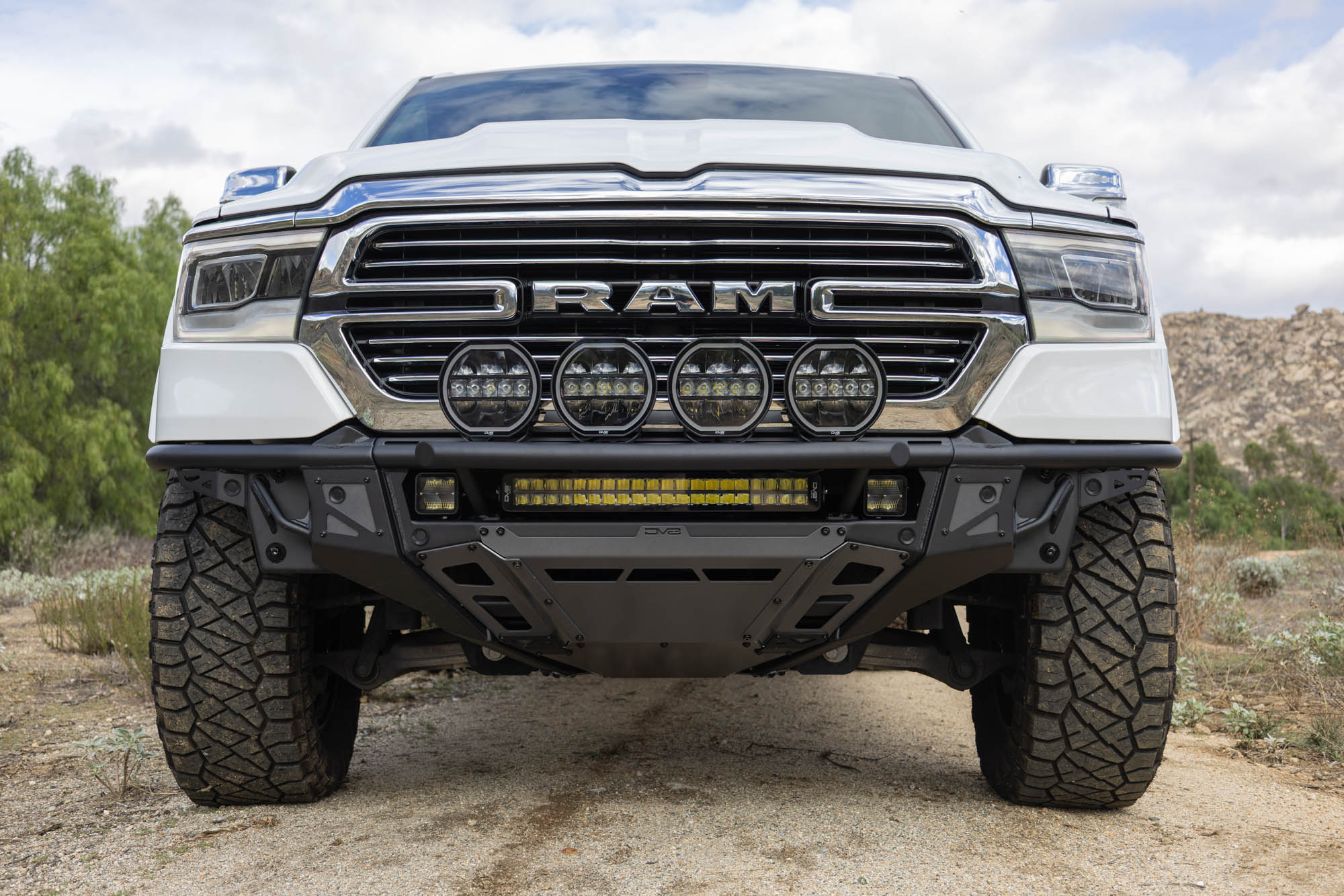 Ram-1500-Tube-Front-Bumper-Installed-6 - NVMOS