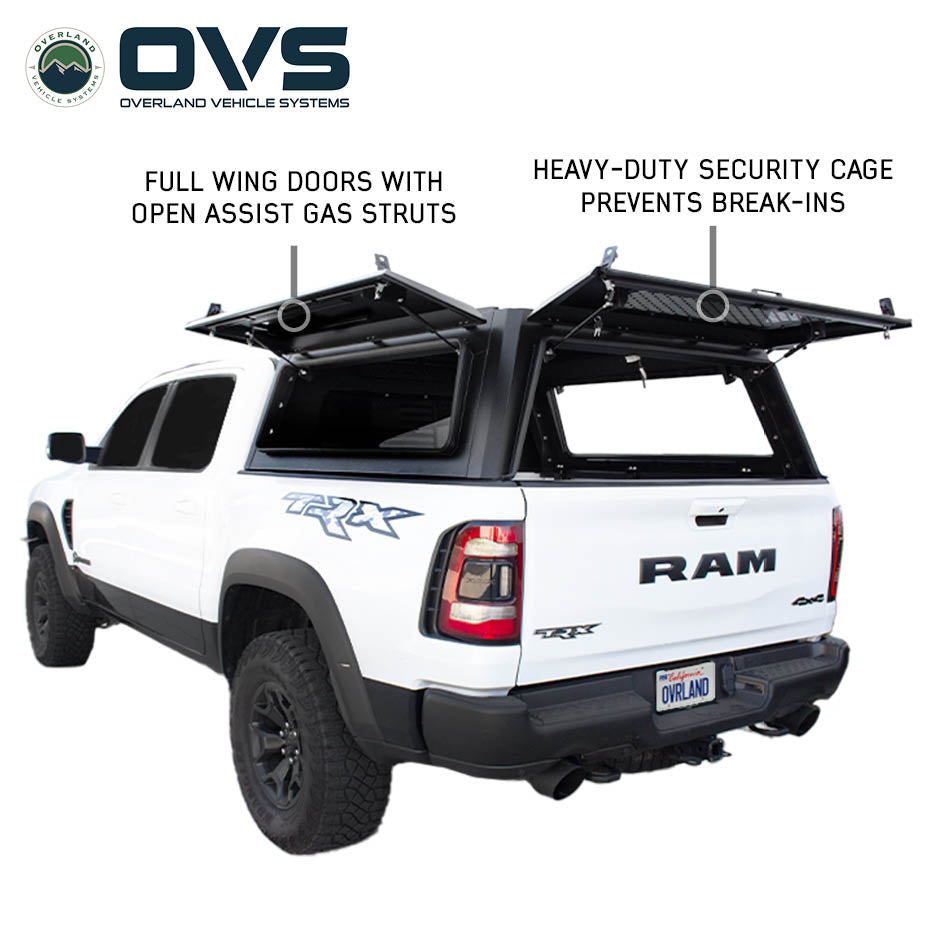 Overland Vehicle Systems Expedition PRO truck cap for 2019-2027 Ram 1500 - view 3