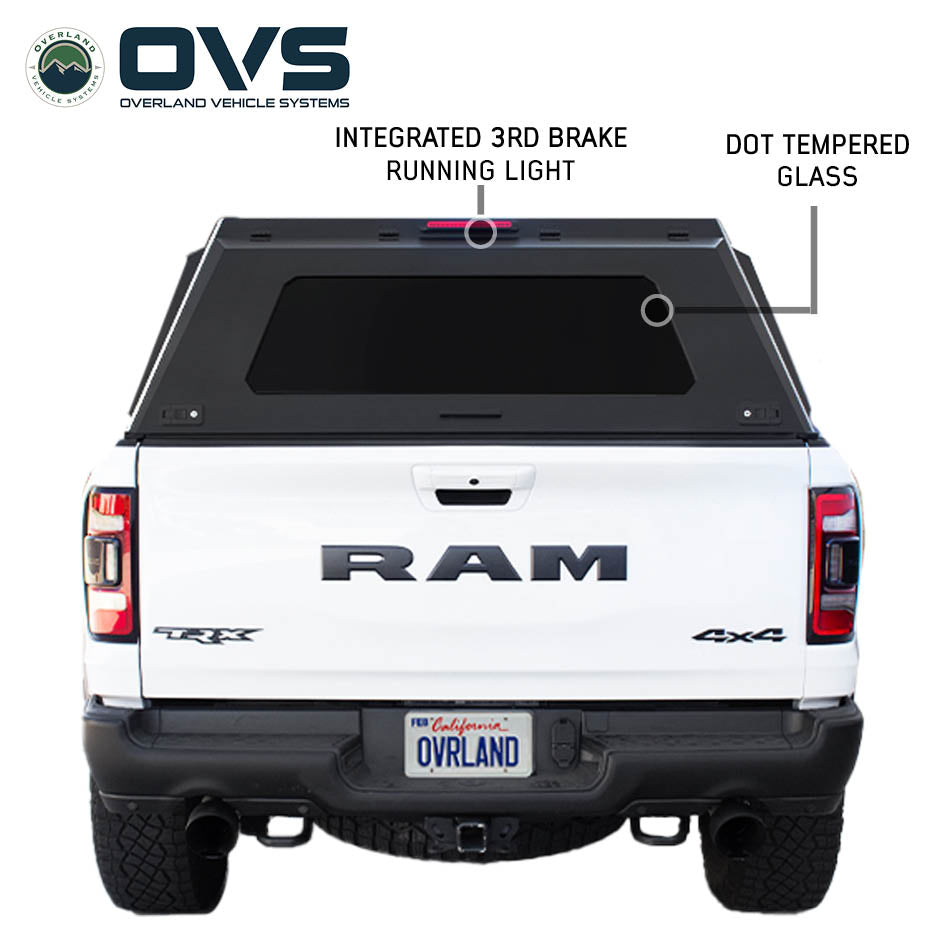 Overland Vehicle Systems Expedition PRO truck cap for 2019-2027 Ram 1500 - view 6