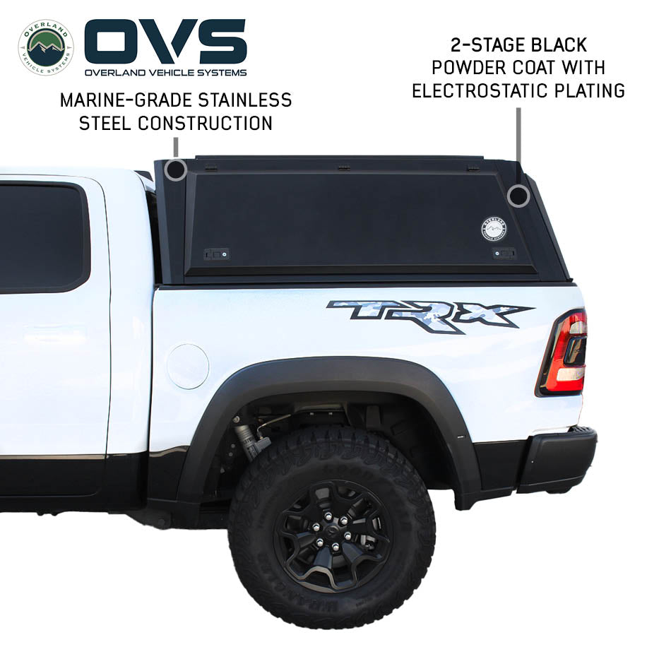 Overland Vehicle Systems Expedition PRO truck cap for 2019-2027 Ram 1500 - view 8