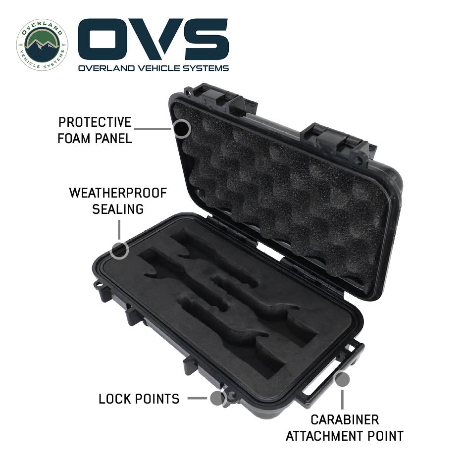 Overland Vehicle Systems Rapid Tire Deflators 4 piece adjustable kit with case - view 10