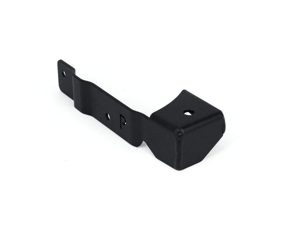Black metal mounting bracket for off-road vehicle or overlanding accessory