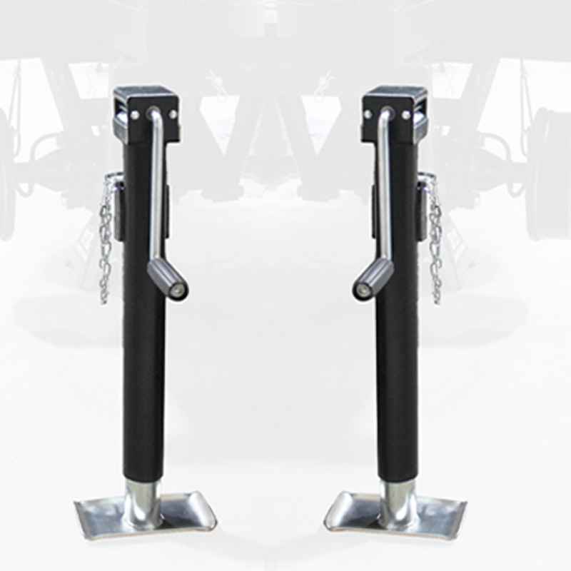 OVS rear support jacks pair for off road trailer - view 2