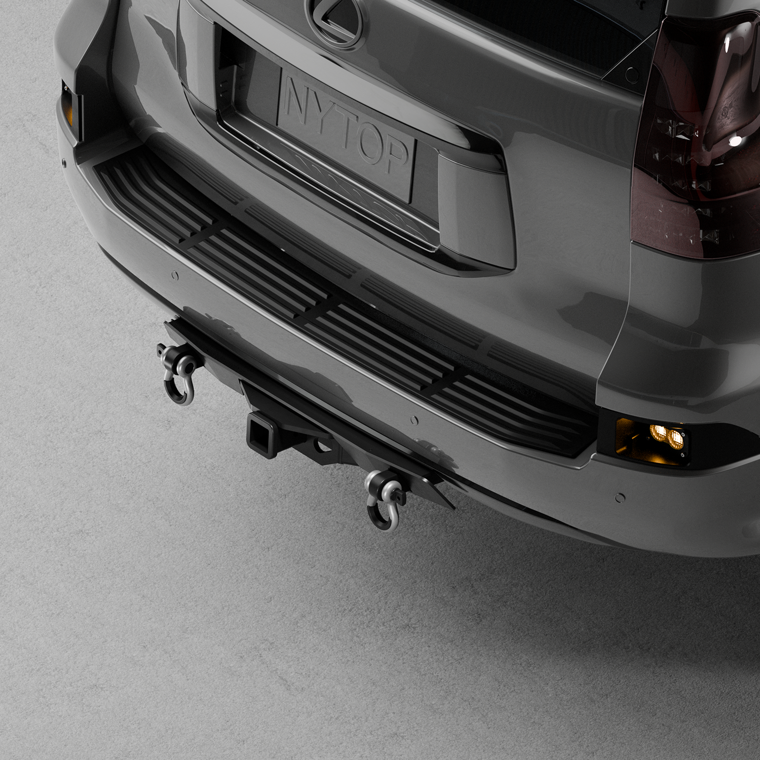 2014-2023 Lexus GX460 Rear Tow Hitch Receiver Hybrid Bumper