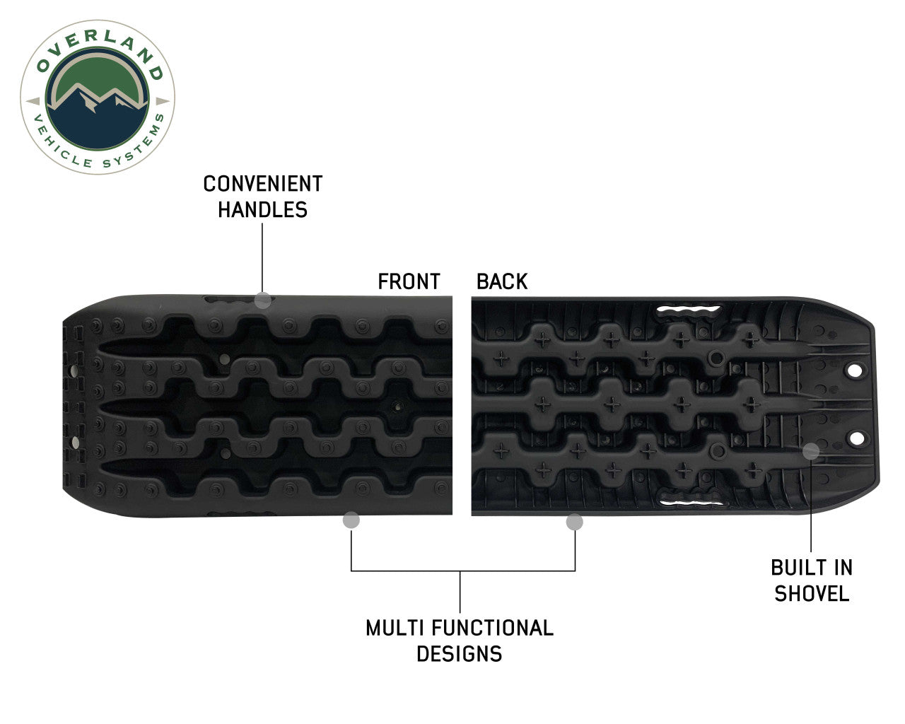 Recovery Ramp With Pull Strap And Storage Bag - Gray Black Universal
