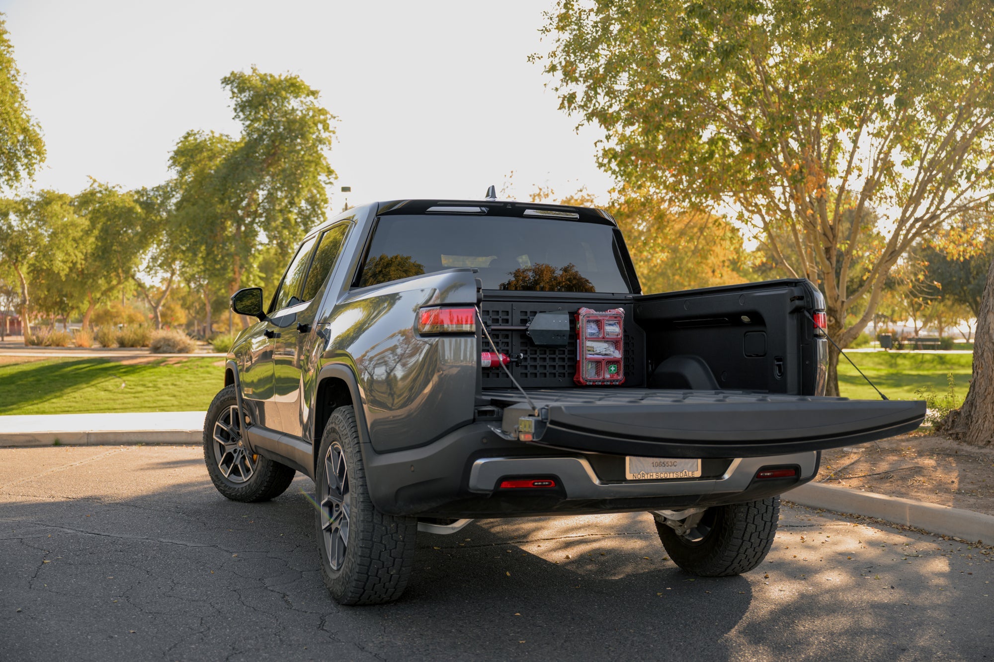 Rivian-R1T-Bed-Cab-Molle-Panels-5 - NVMOS