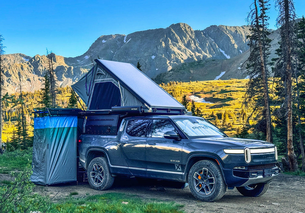 Dirtbox Overland Canopy Camper modular truck camper shell