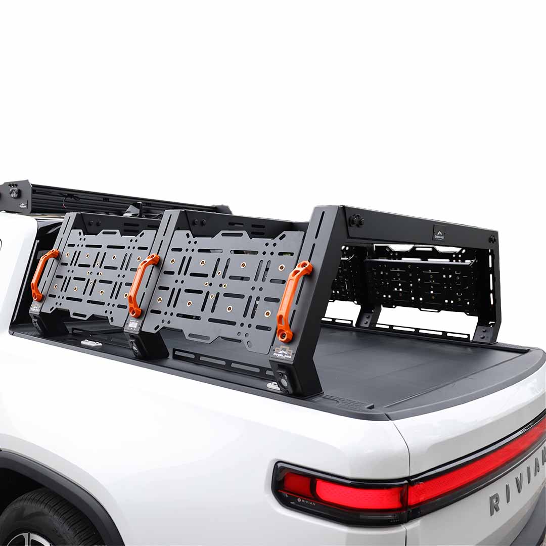 Ruff Rax bed rack for Rivian R1T 4.5 ft bed