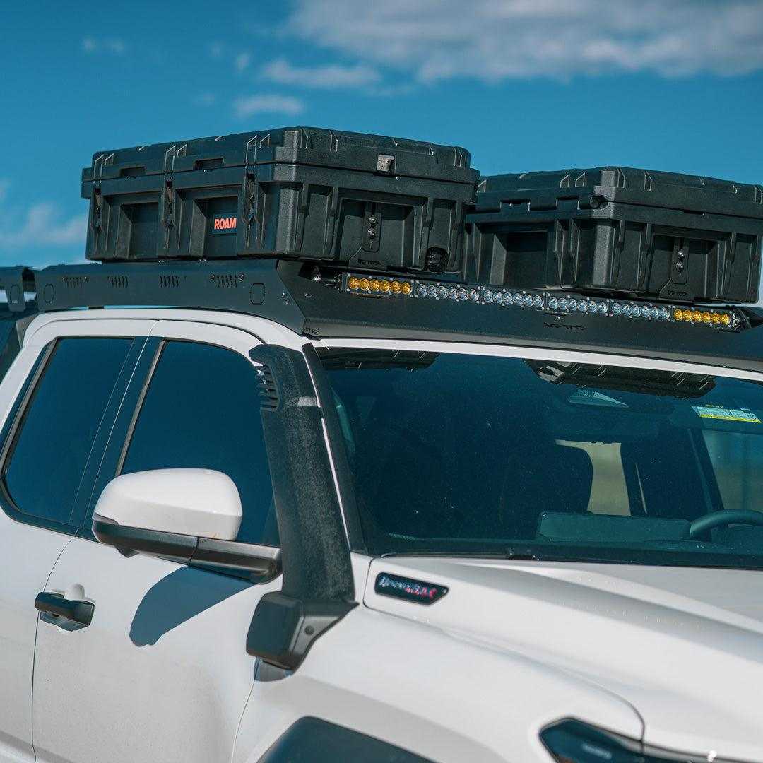 upTOP Overland storage box mount with ROAM case