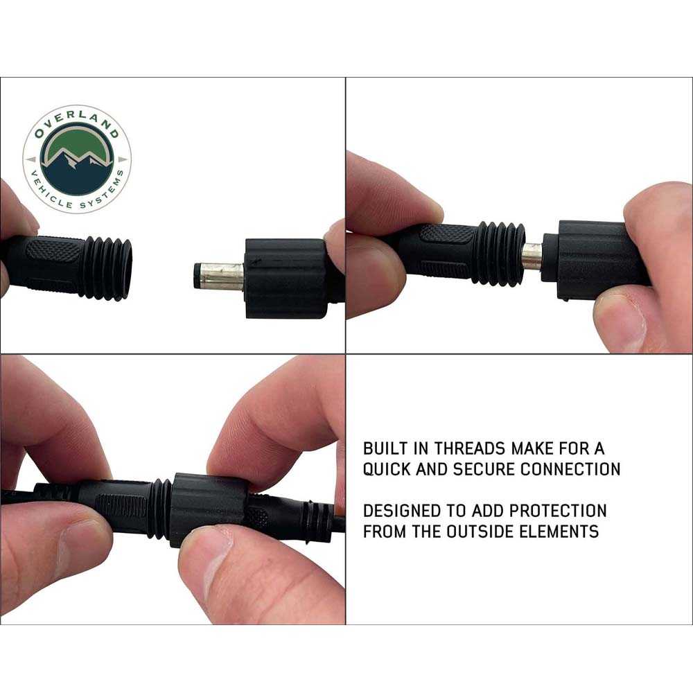 Overland Vehicle Systems flexible 47 inch LED light with dimmer for roof top tent and awning - view 5