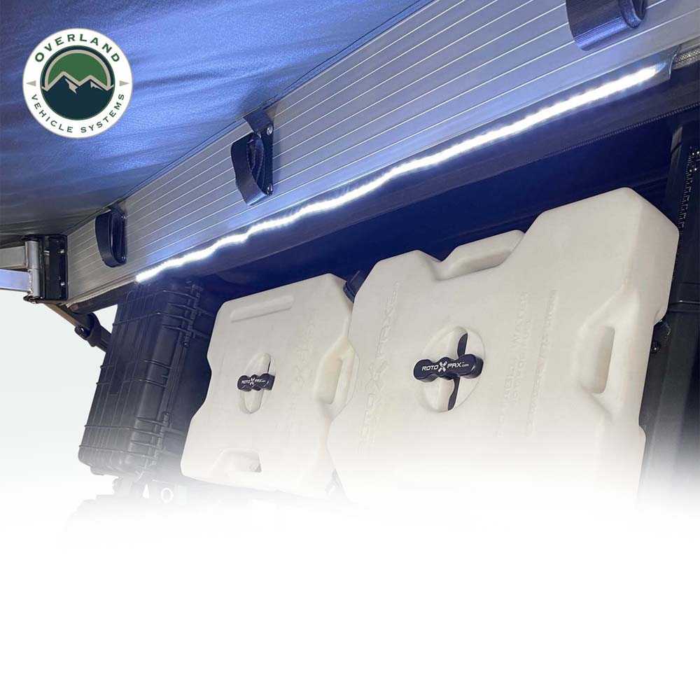Overland Vehicle Systems flexible 47 inch LED light with dimmer for roof top tent and awning - view 7