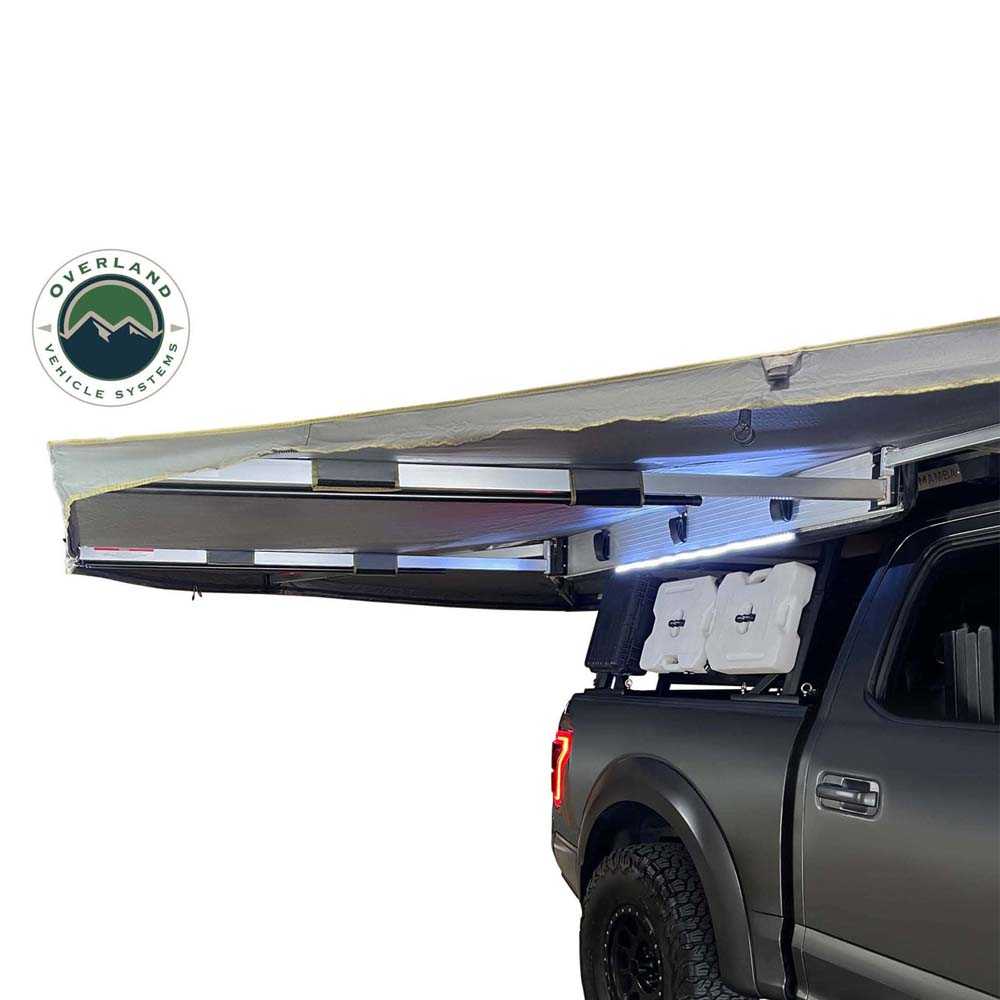 Overland Vehicle Systems flexible 47 inch LED light with dimmer for roof top tent and awning - view 10