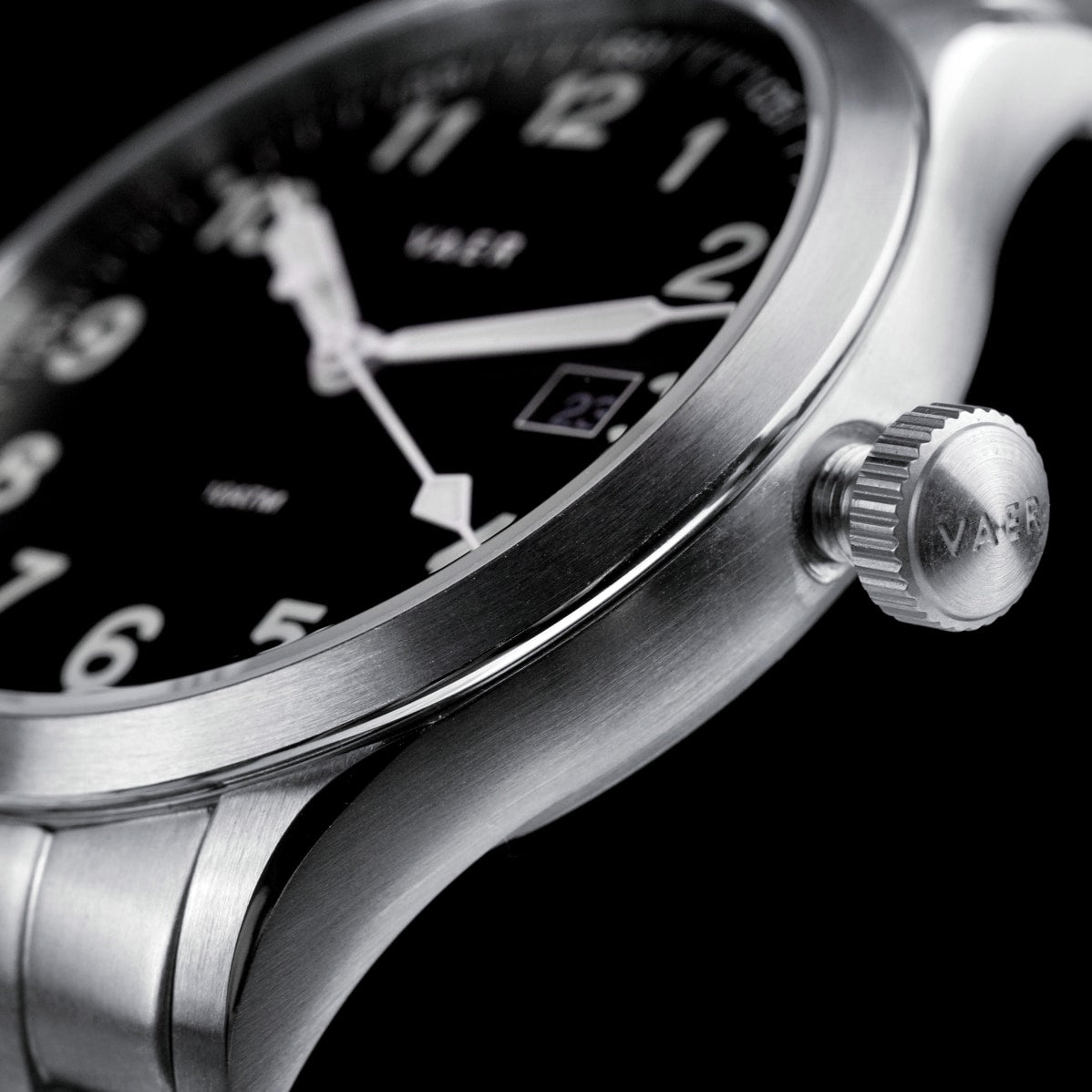 VAER S5 Calendar Field Black Watch - 40mm Quartz